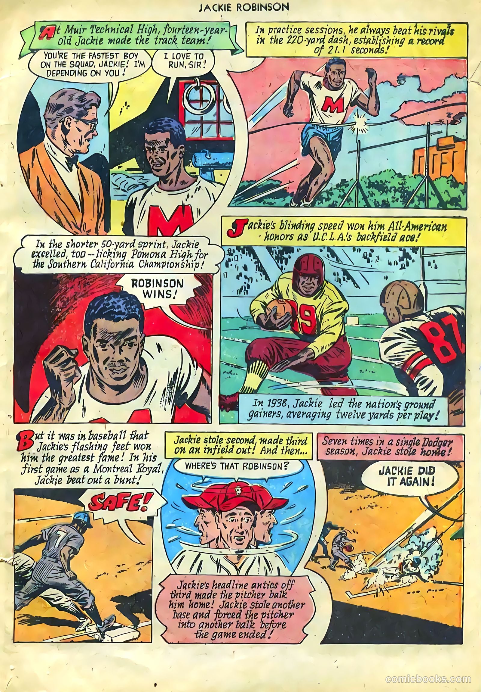 Jackie Robinson #3 (1950) — page 29 of 36