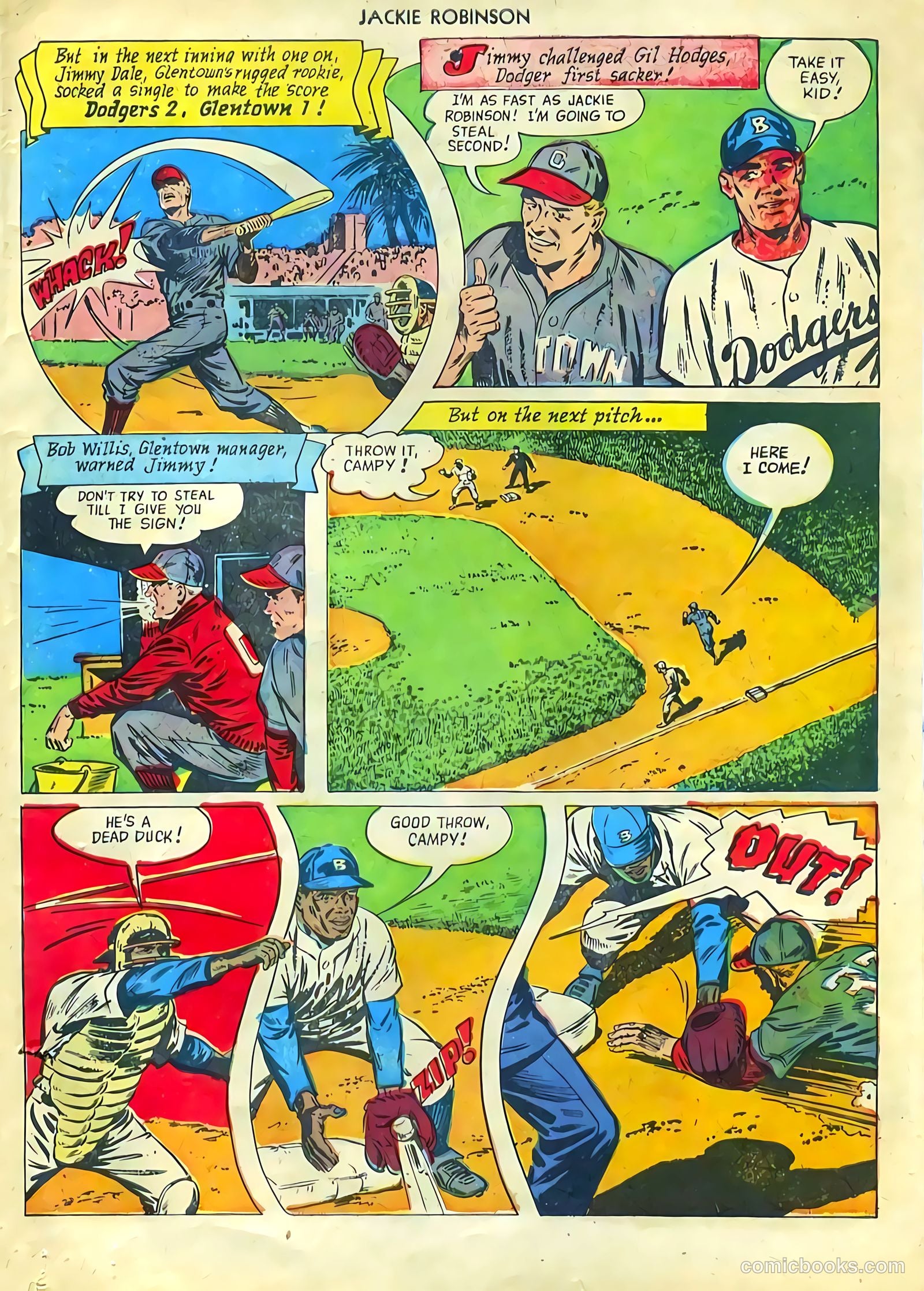Jackie Robinson #3 (1950) — page 31 of 36