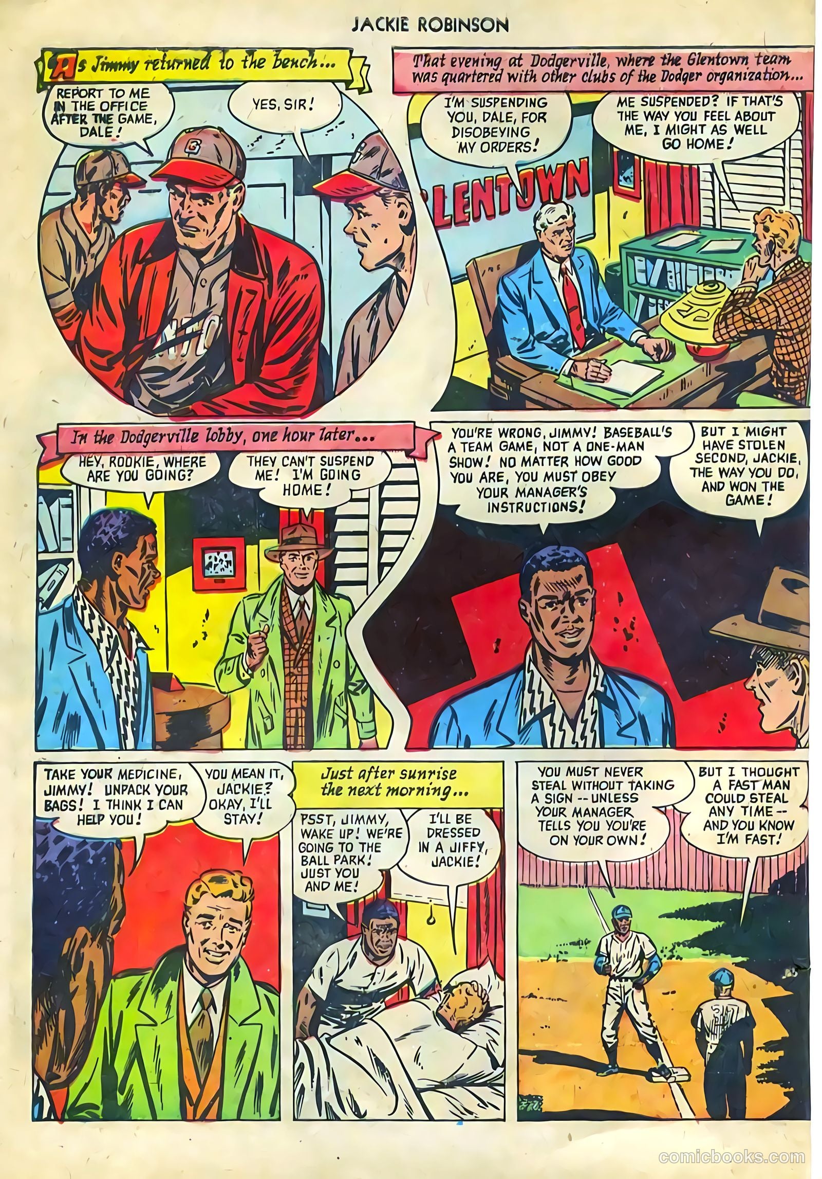Jackie Robinson #3 (1950) — page 32 of 36