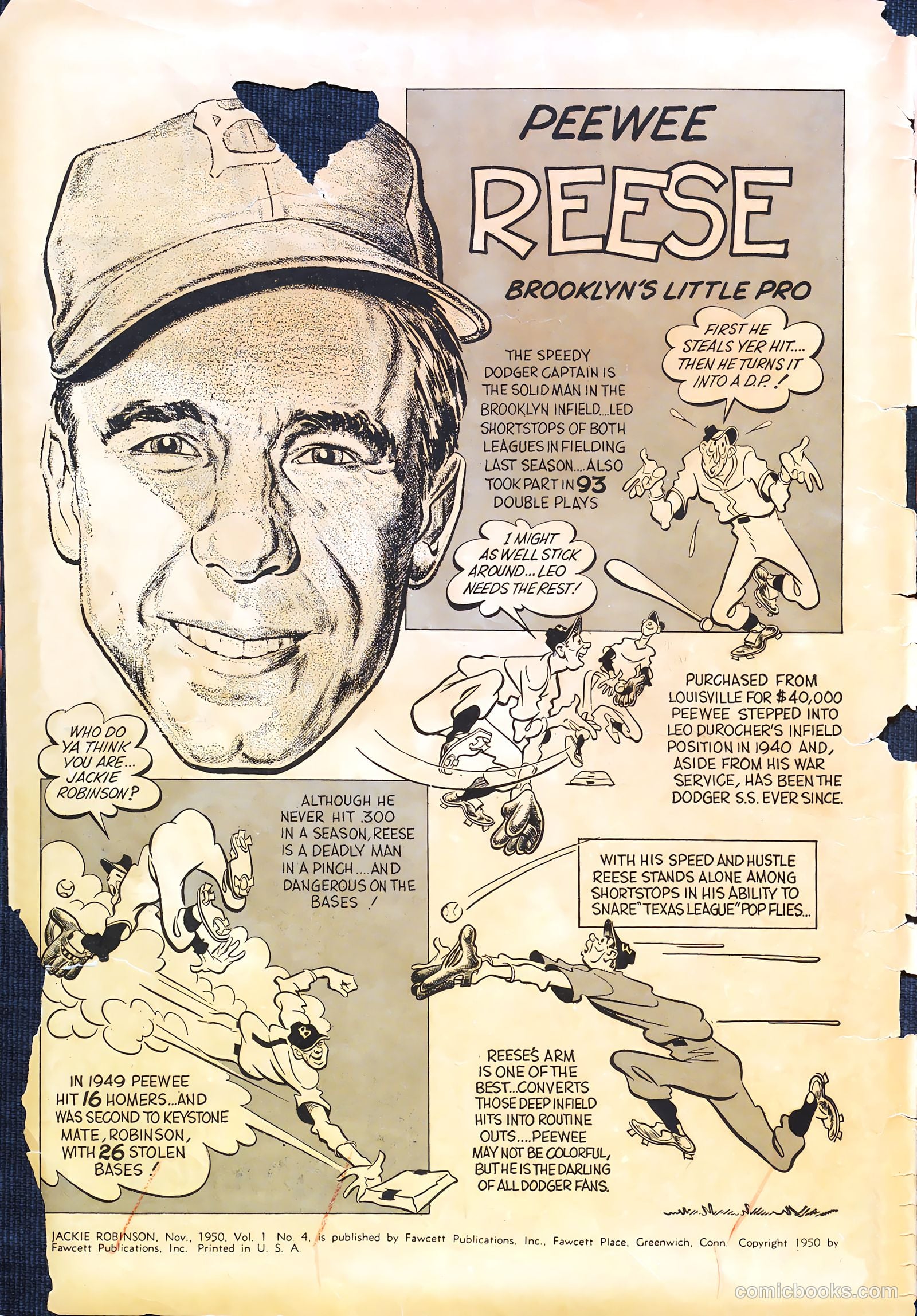 Jackie Robinson #4 (1950) — page 2 of 35