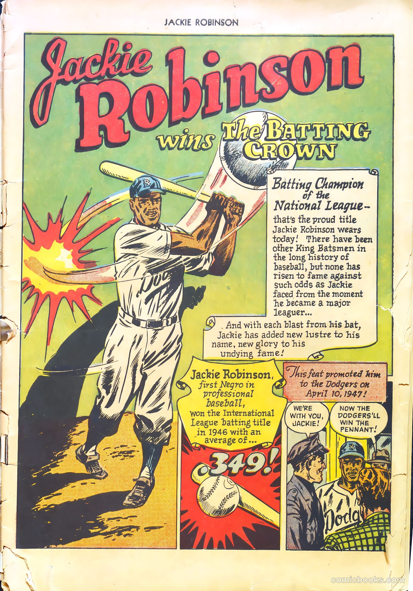 Jackie Robinson #4 (1950) — page 3 of 35