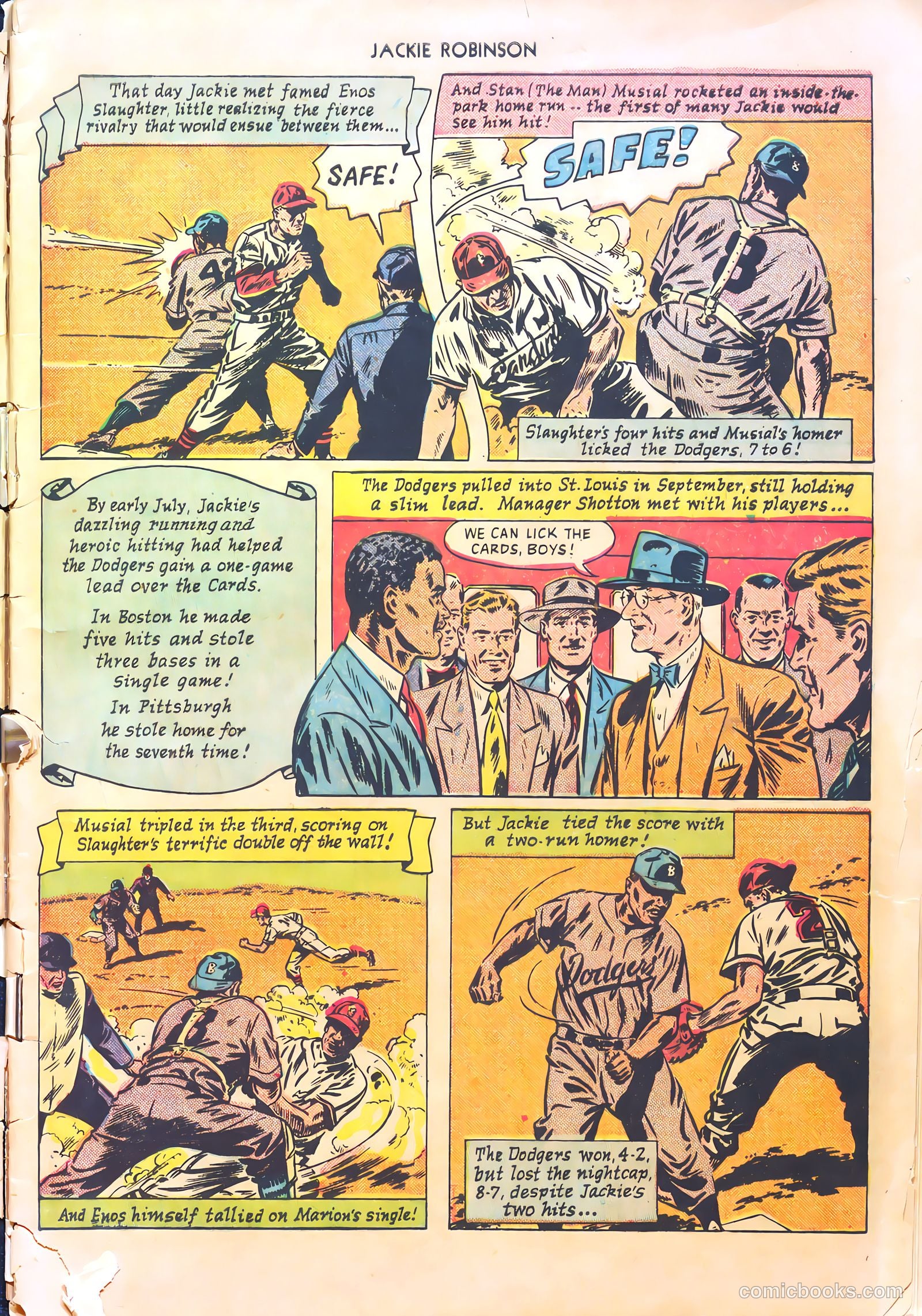 Jackie Robinson #4 (1950) — page 5 of 35