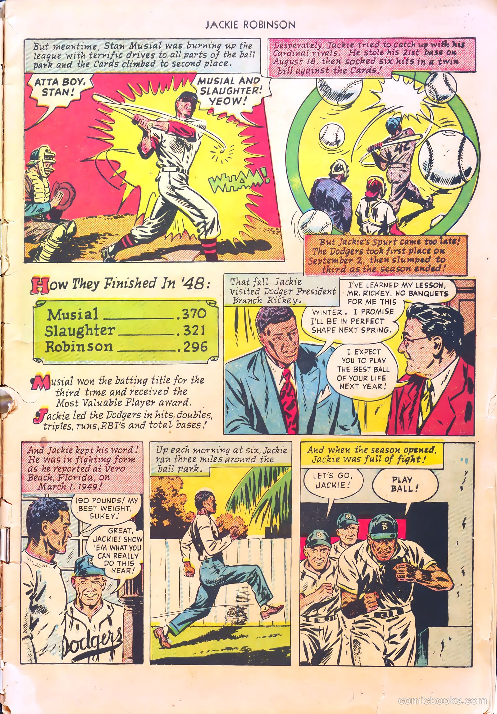 Jackie Robinson #4 (1950) — page 7 of 35