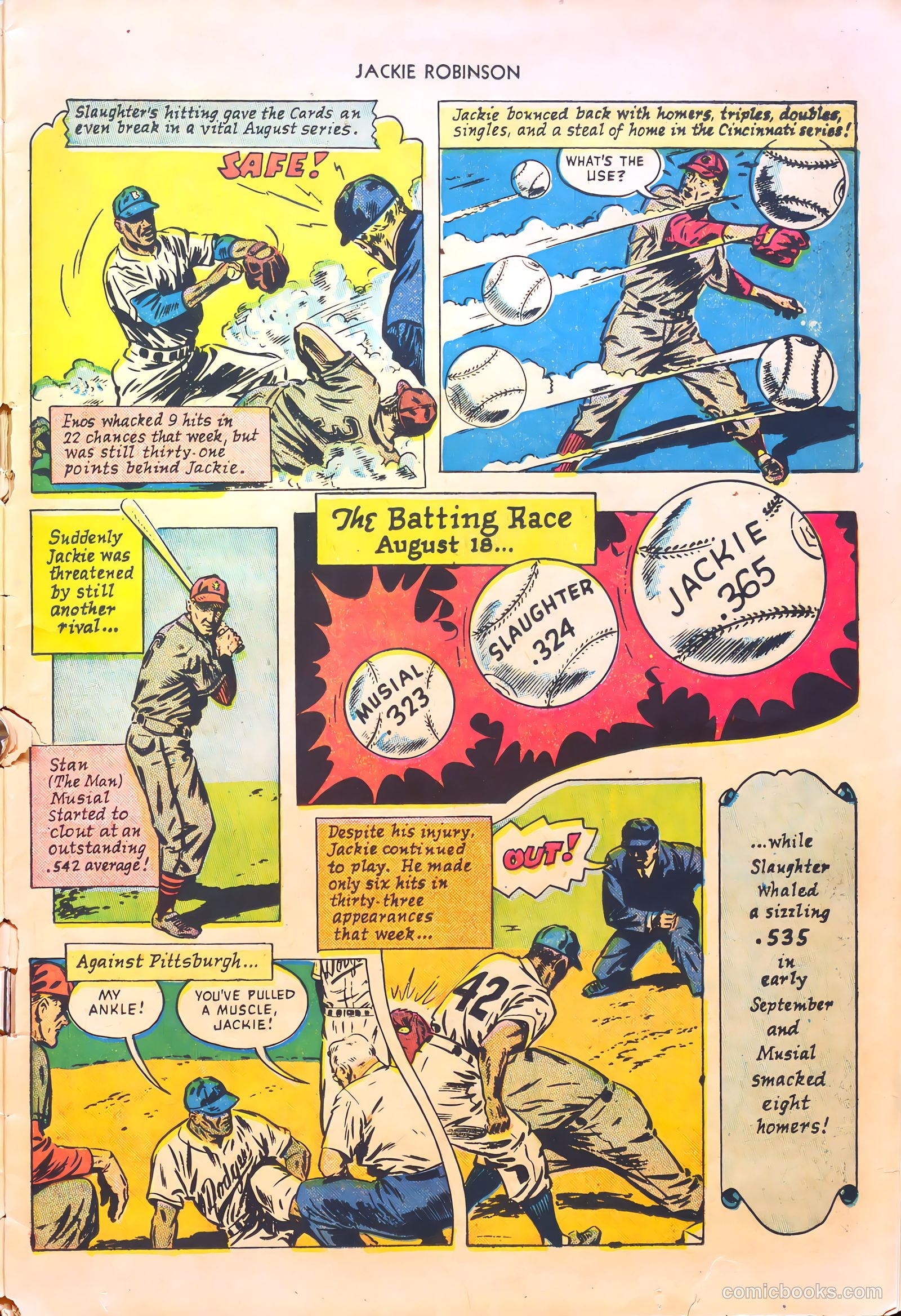 Jackie Robinson #4 (1950) — page 11 of 35