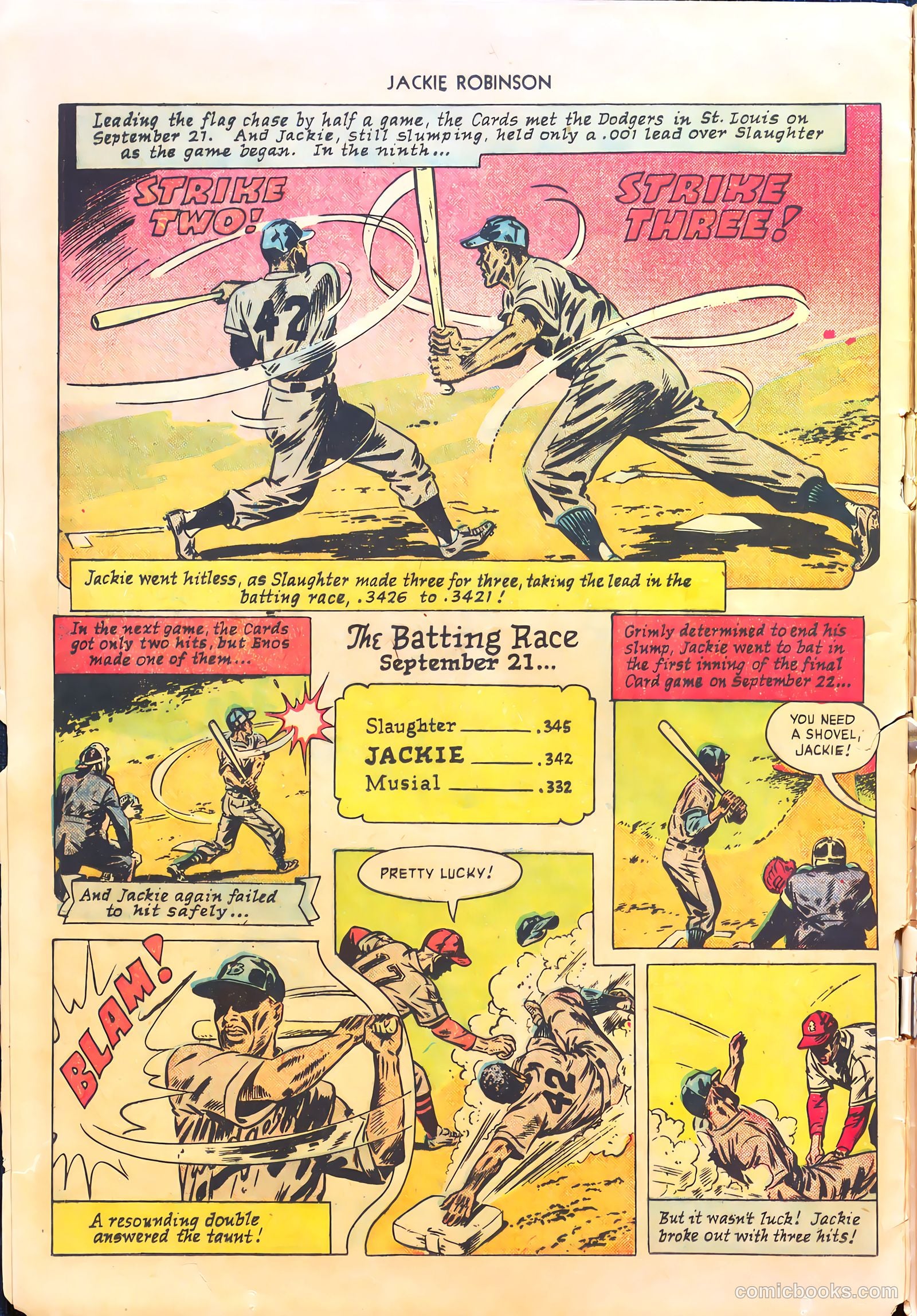 Jackie Robinson #4 (1950) — page 12 of 35