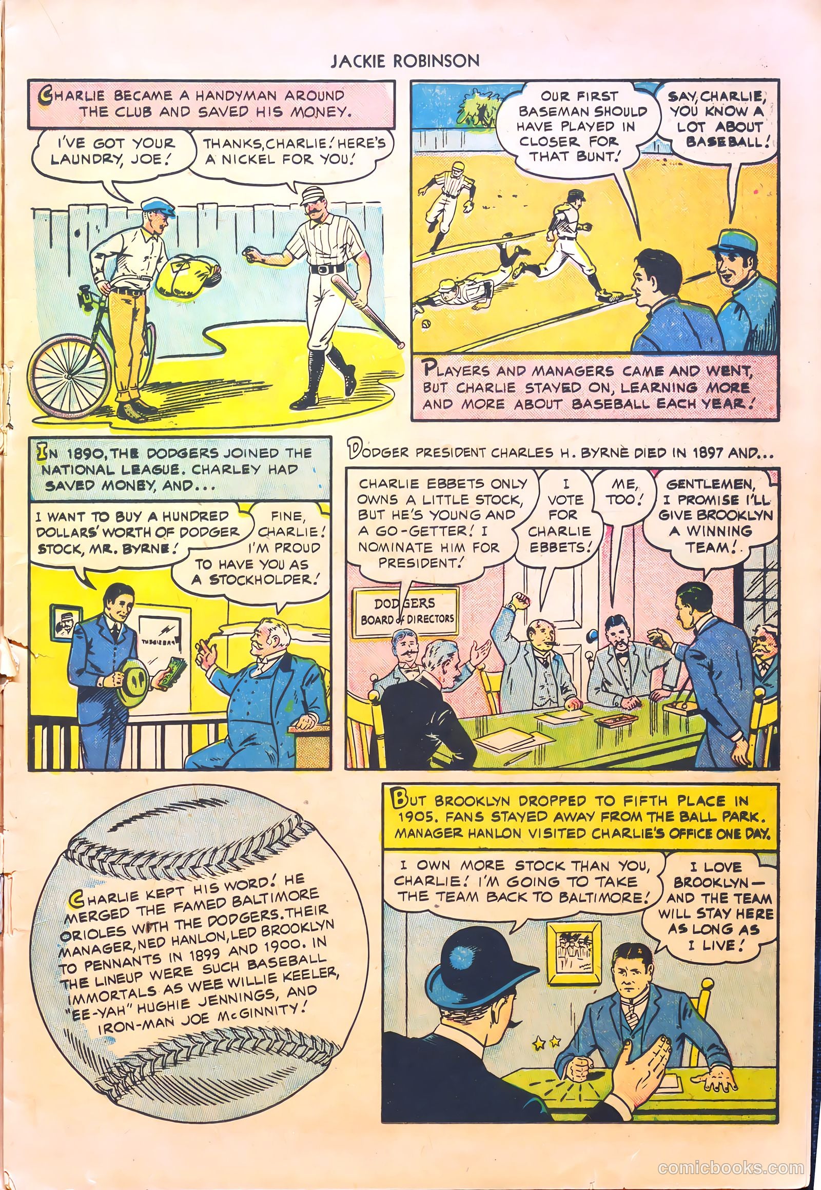 Jackie Robinson #4 (1950) — page 15 of 35