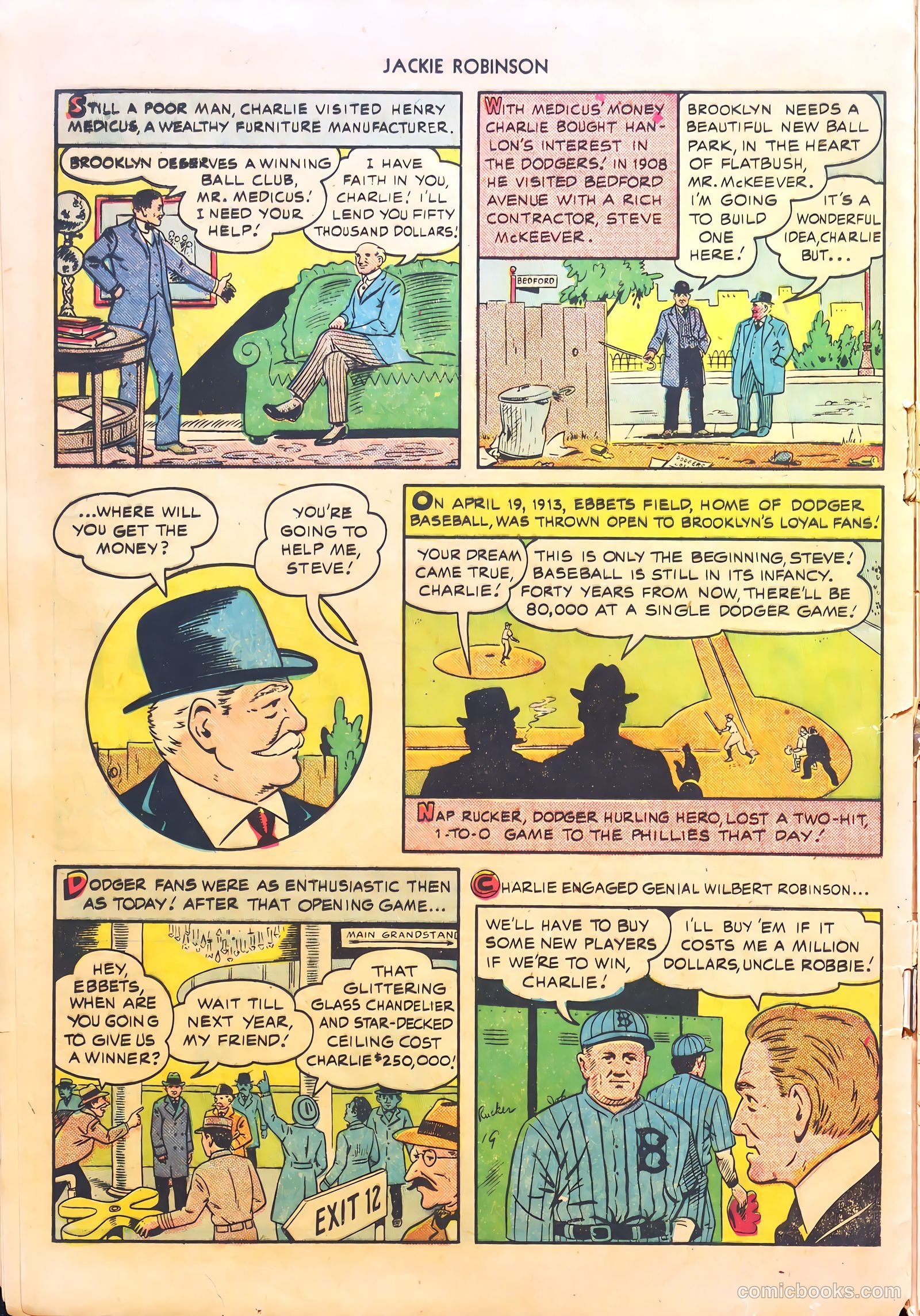 Jackie Robinson #4 (1950) — page 16 of 35