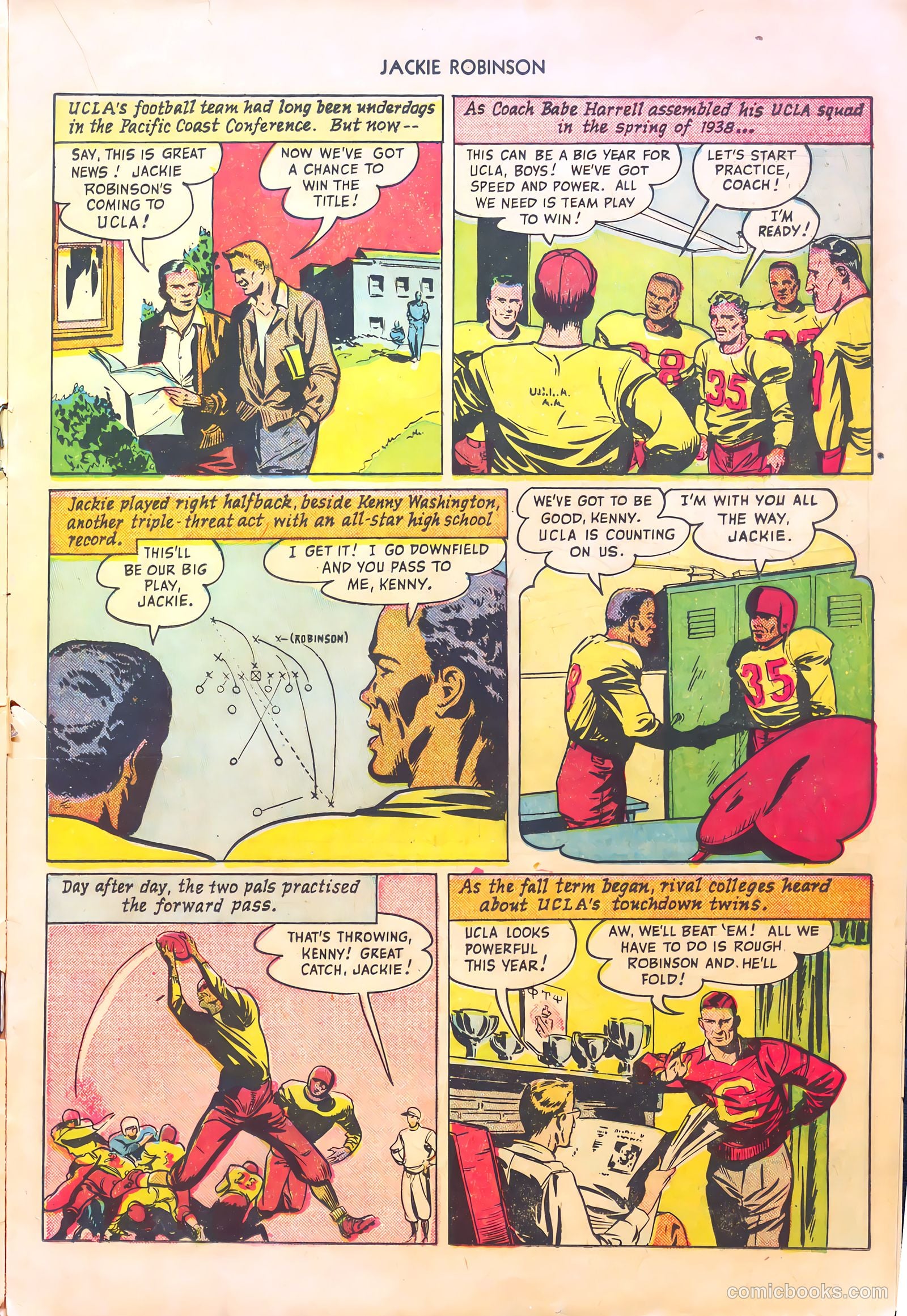 Jackie Robinson #4 (1950) — page 19 of 35