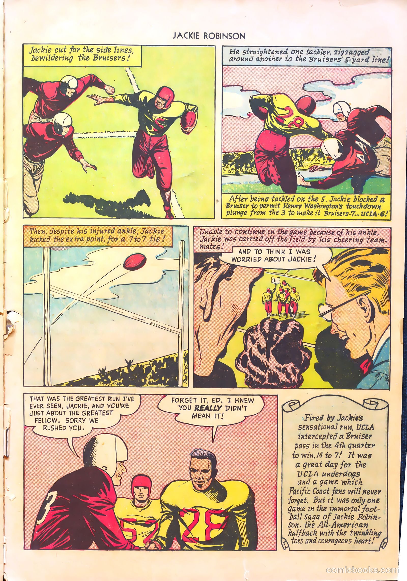Jackie Robinson #4 (1950) — page 25 of 35