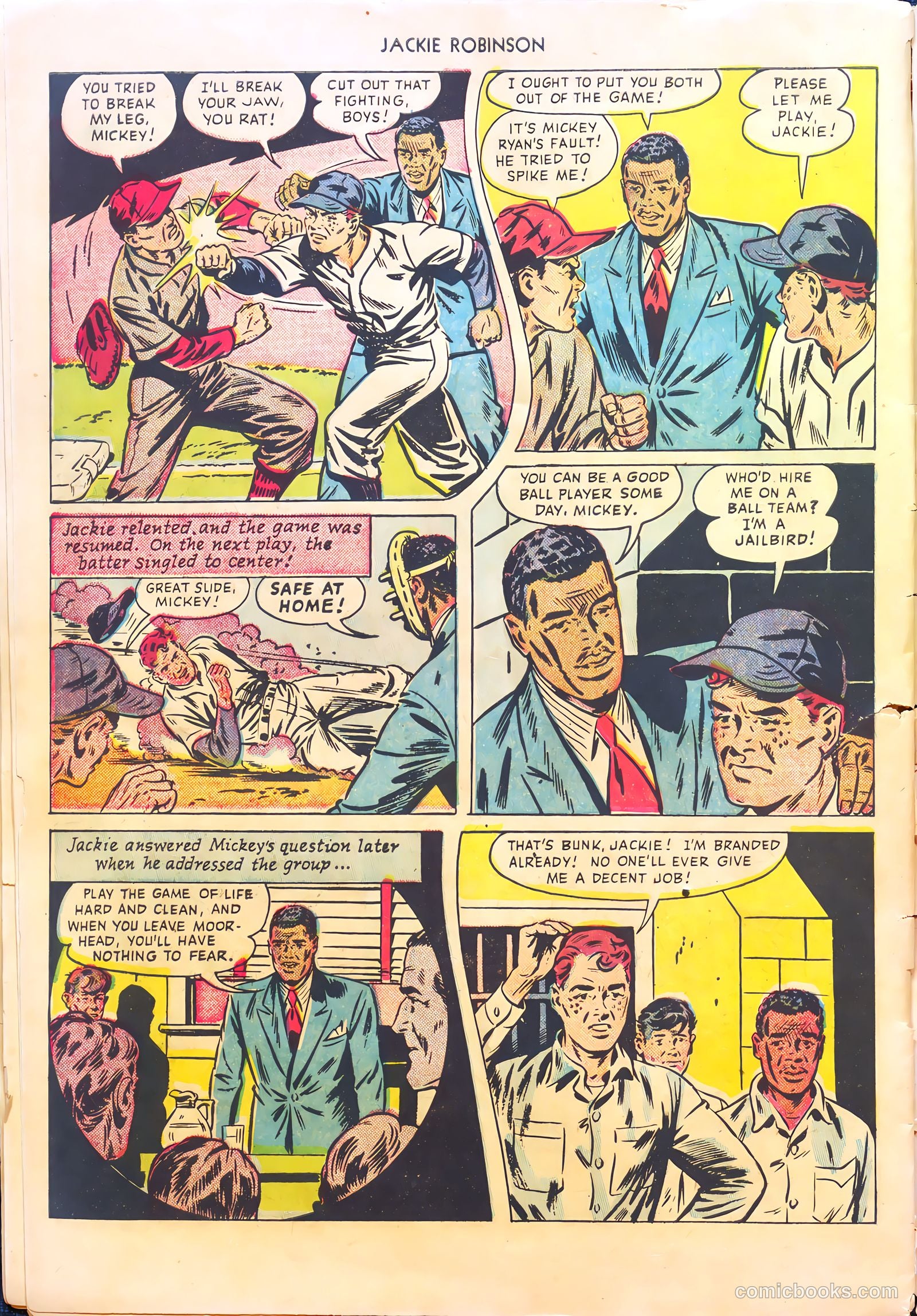 Jackie Robinson #4 (1950) — page 29 of 35