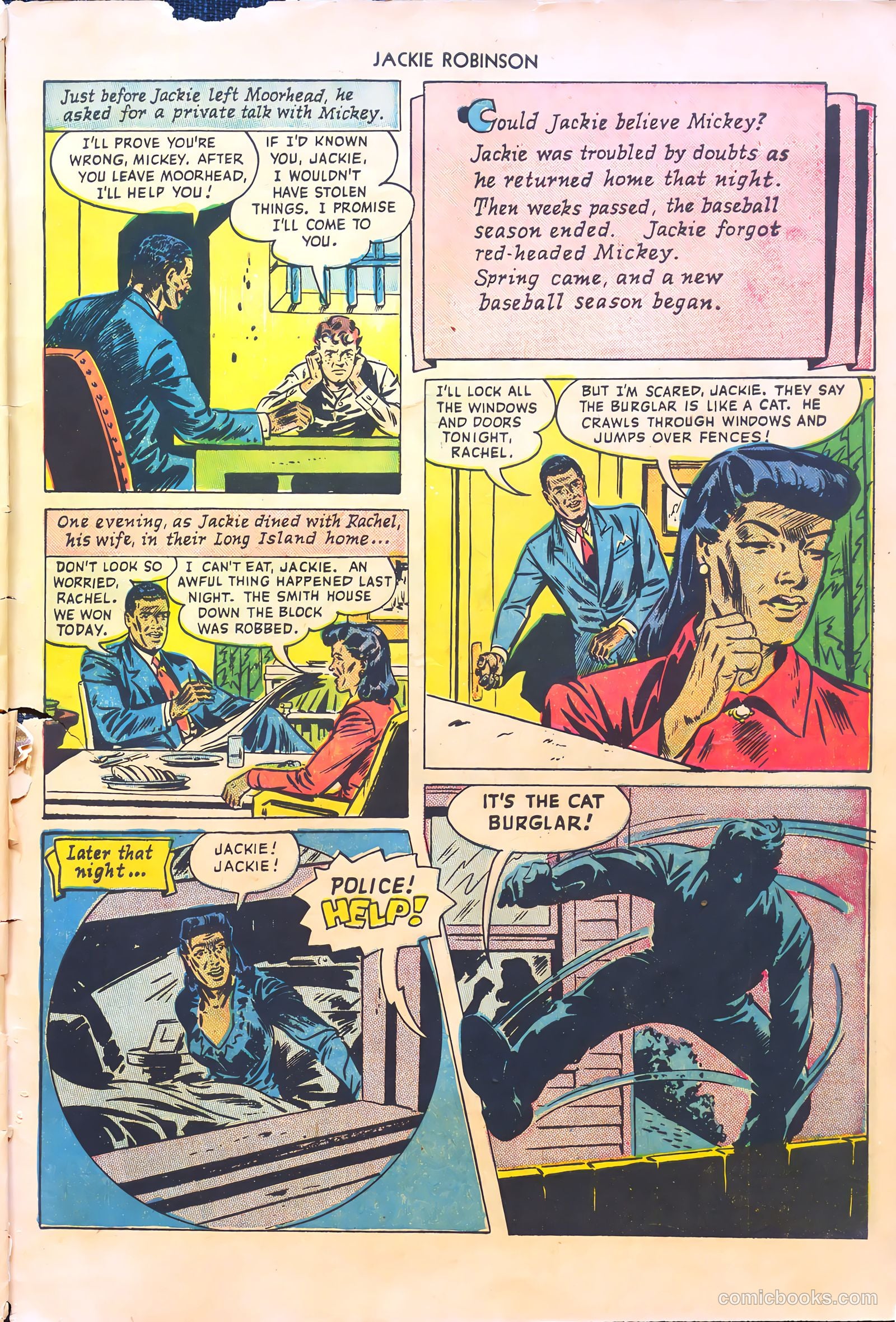 Jackie Robinson #4 (1950) — page 30 of 35