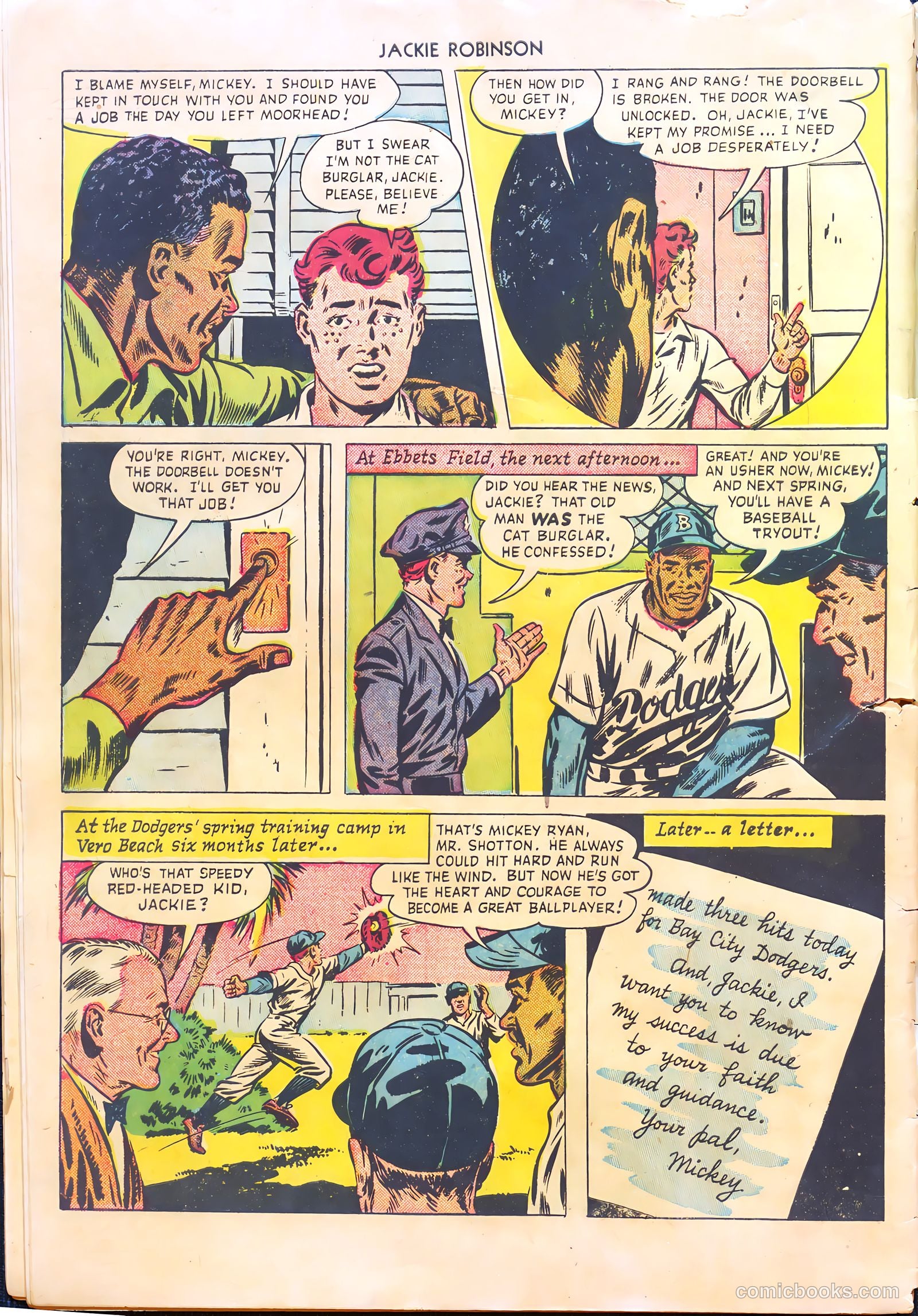 Jackie Robinson #4 (1950) — page 33 of 35