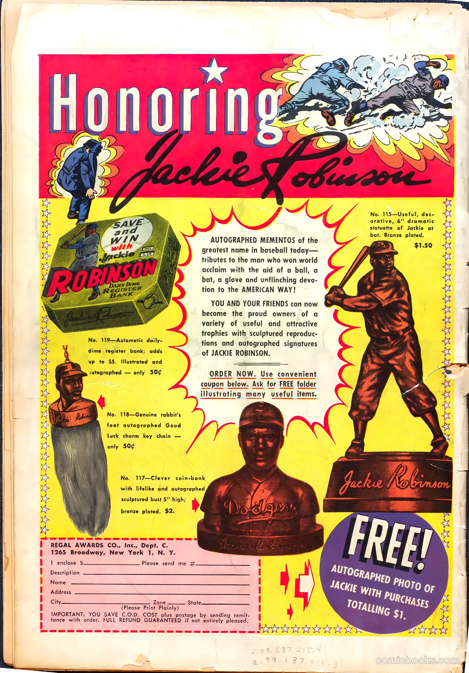 Jackie Robinson #4 (1950) — page 35 of 35