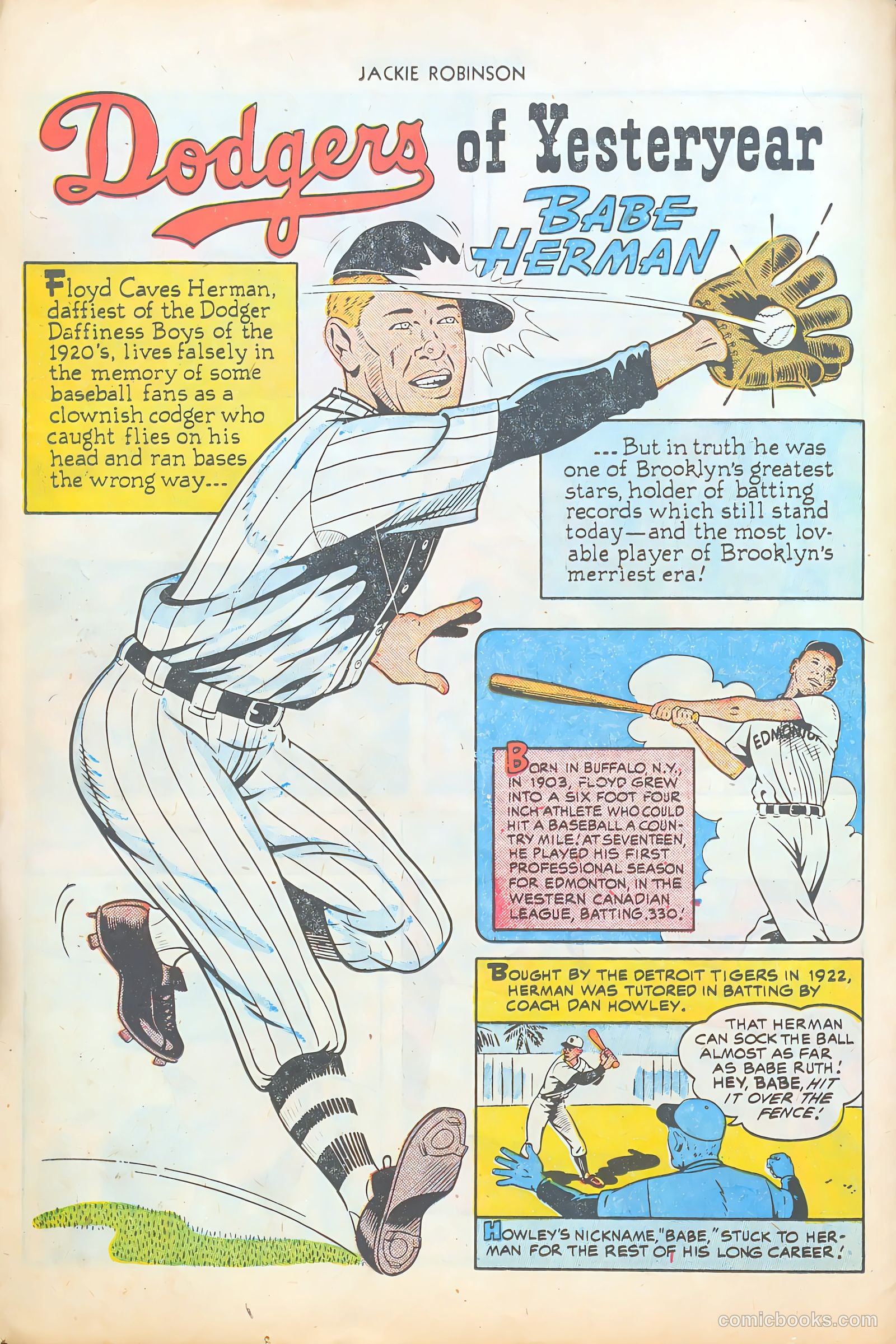 Jackie Robinson #5 (1951) — page 14 of 36