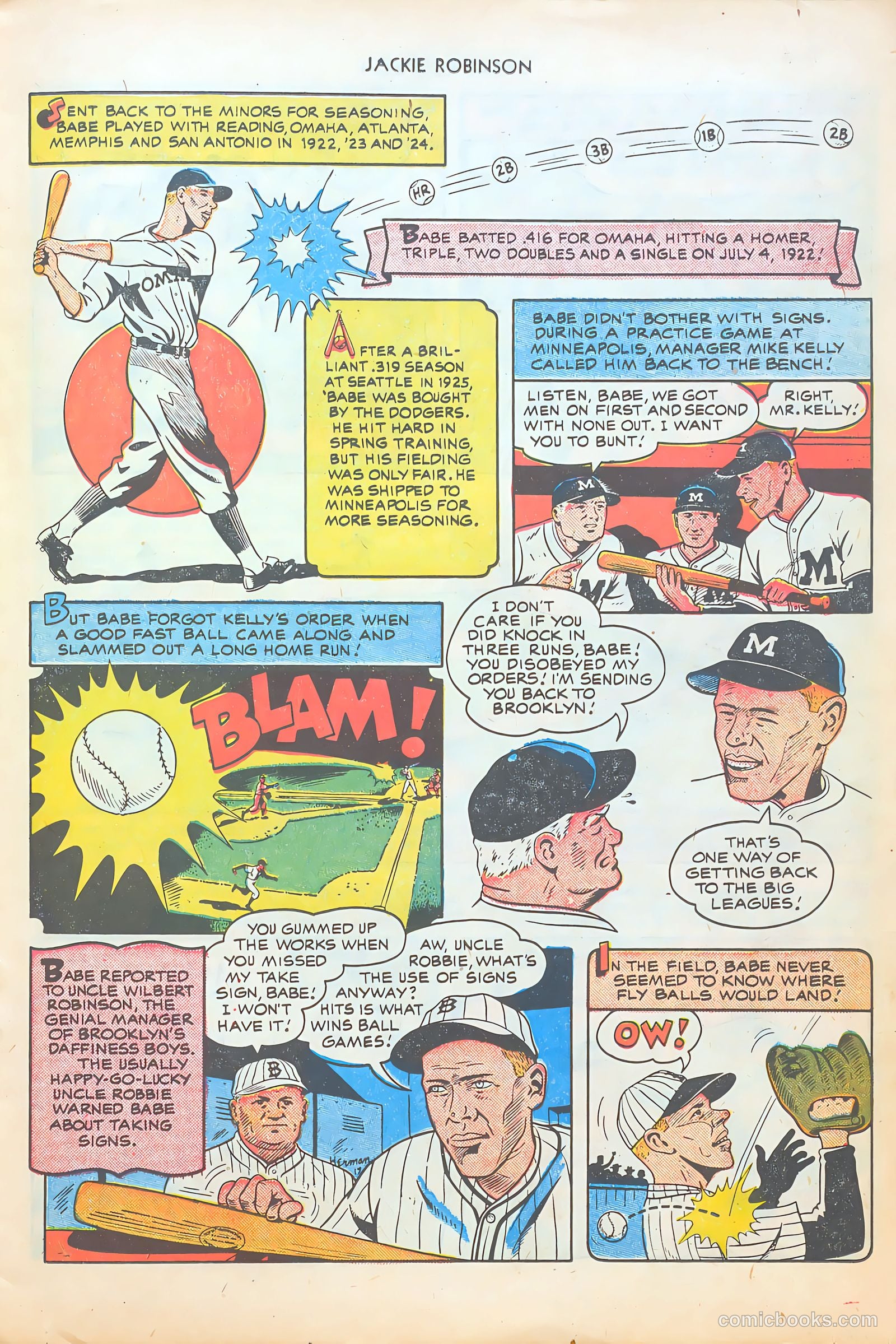 Jackie Robinson #5 (1951) — page 15 of 36