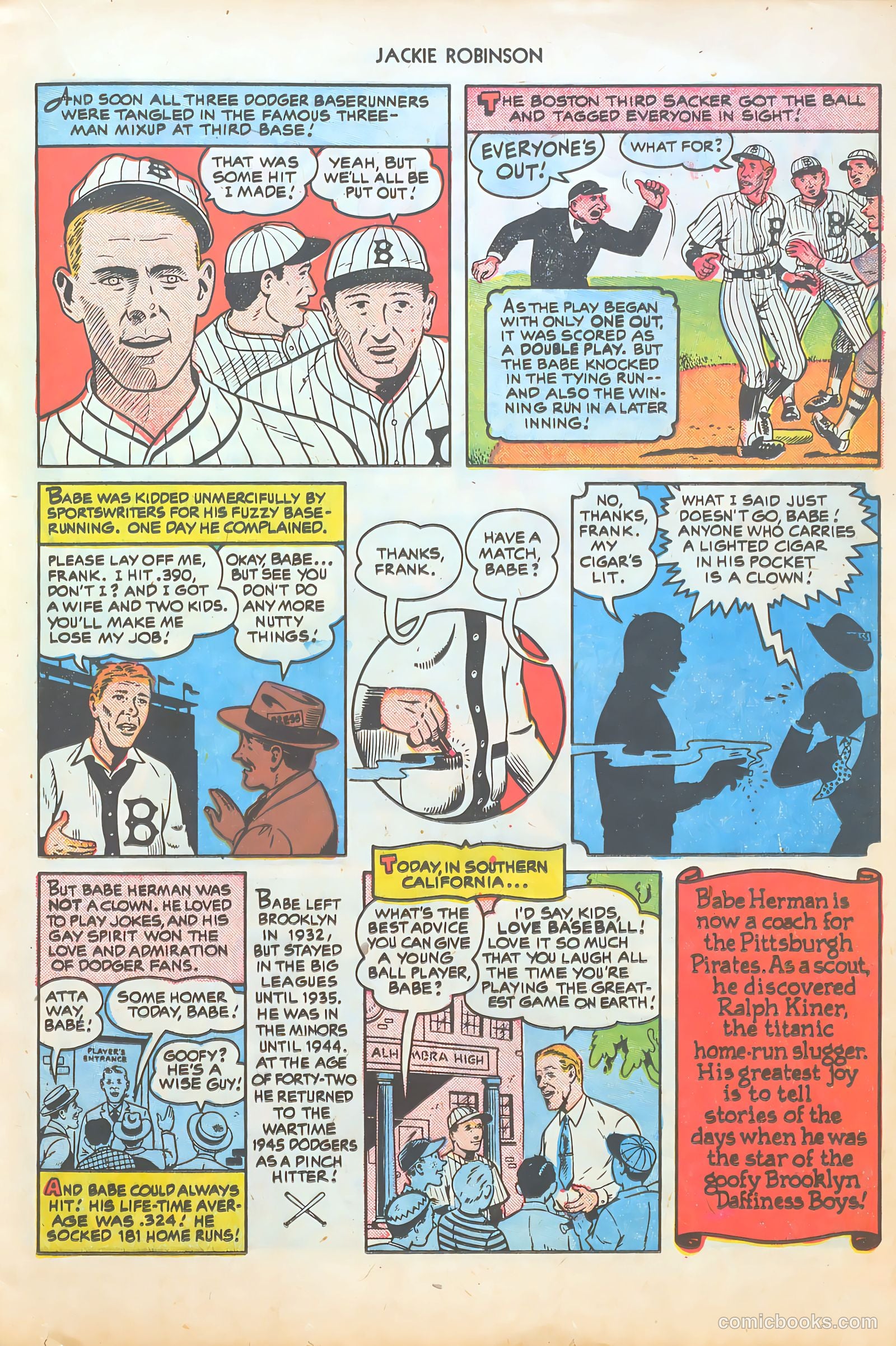 Jackie Robinson #5 (1951) — page 17 of 36