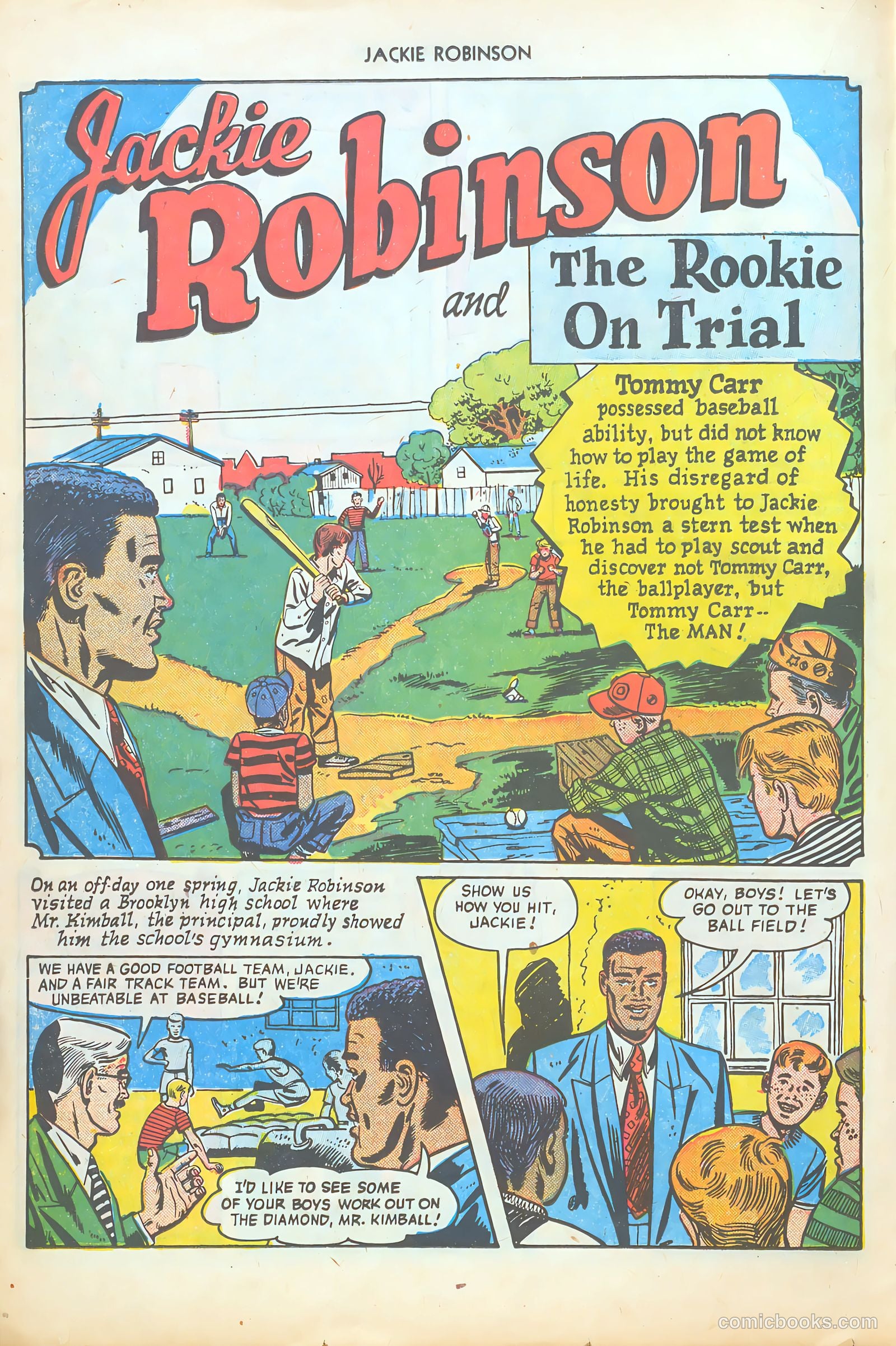 Jackie Robinson #5 (1951) — page 18 of 36