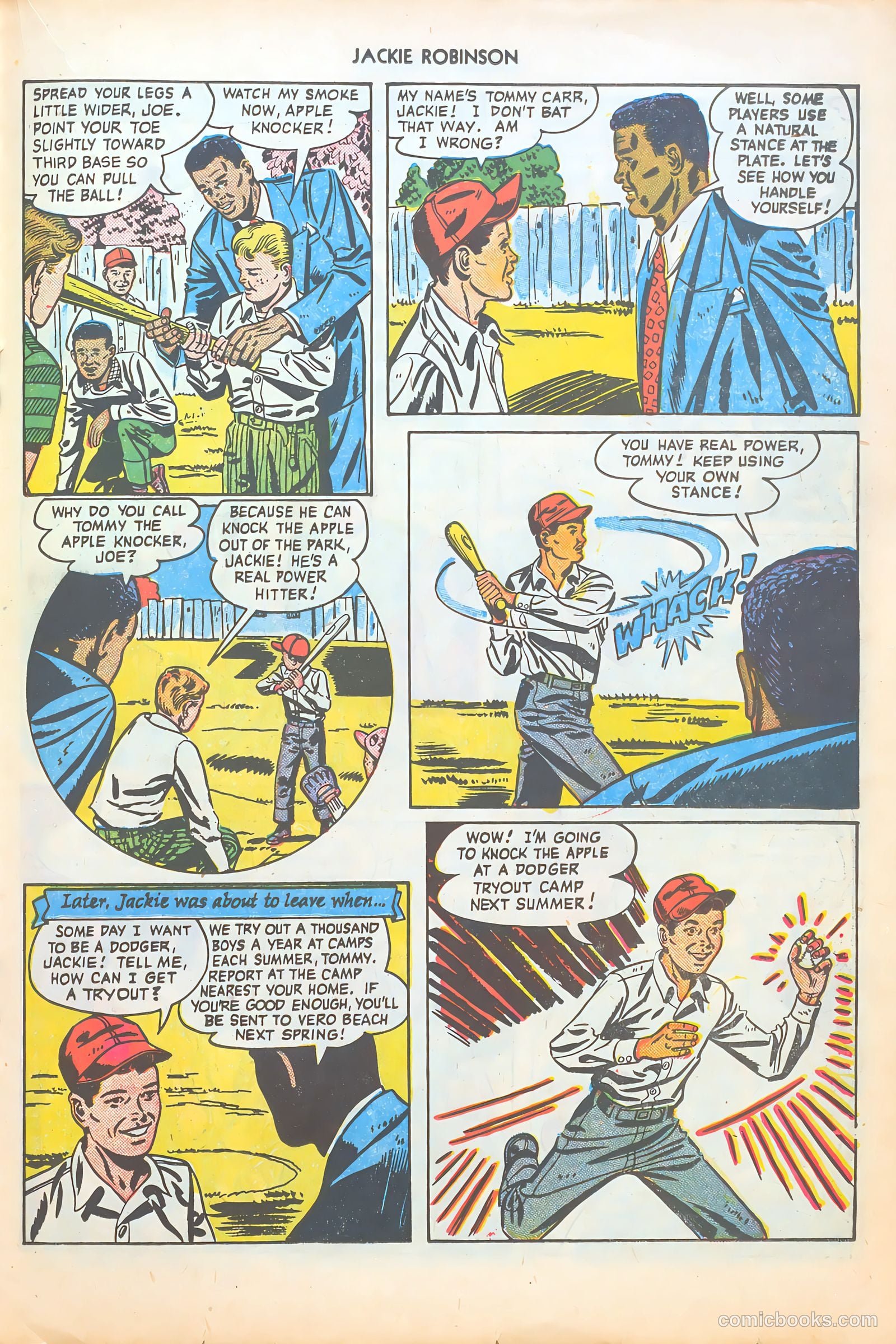 Jackie Robinson #5 (1951) — page 19 of 36