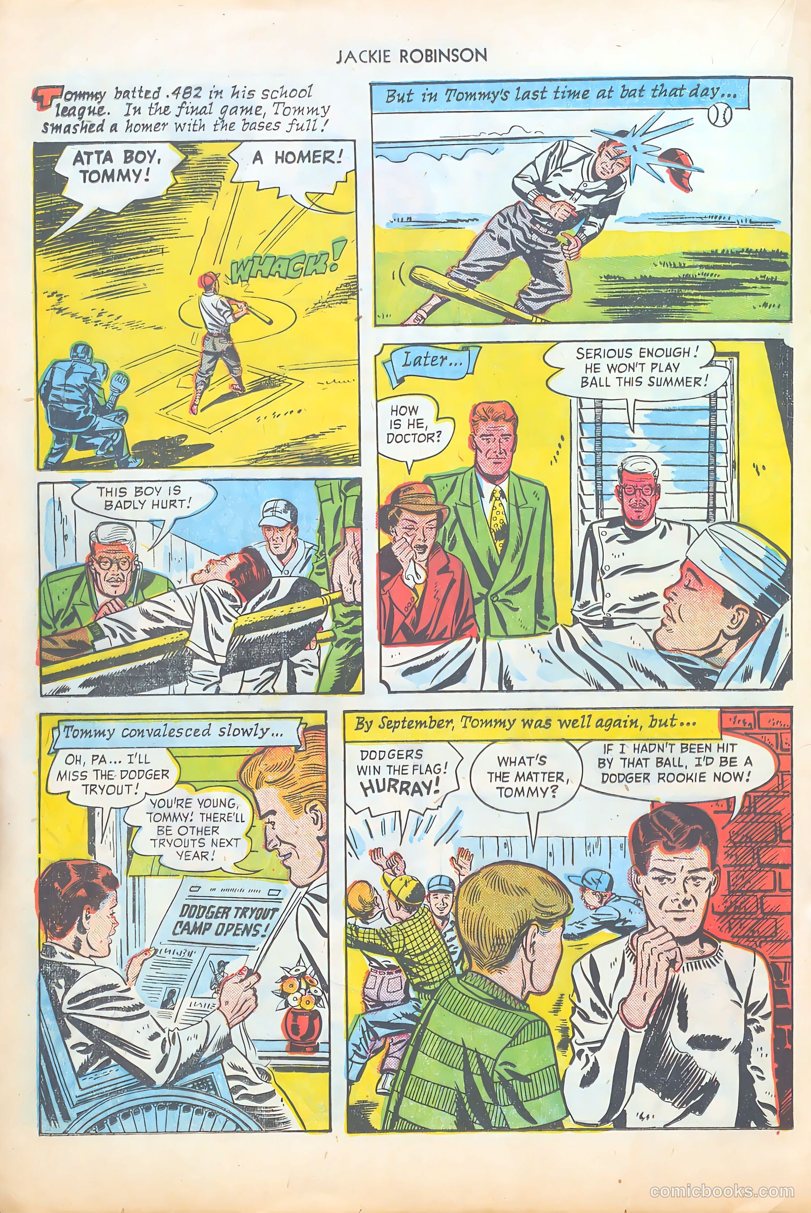 Jackie Robinson #5 (1951) — page 20 of 36