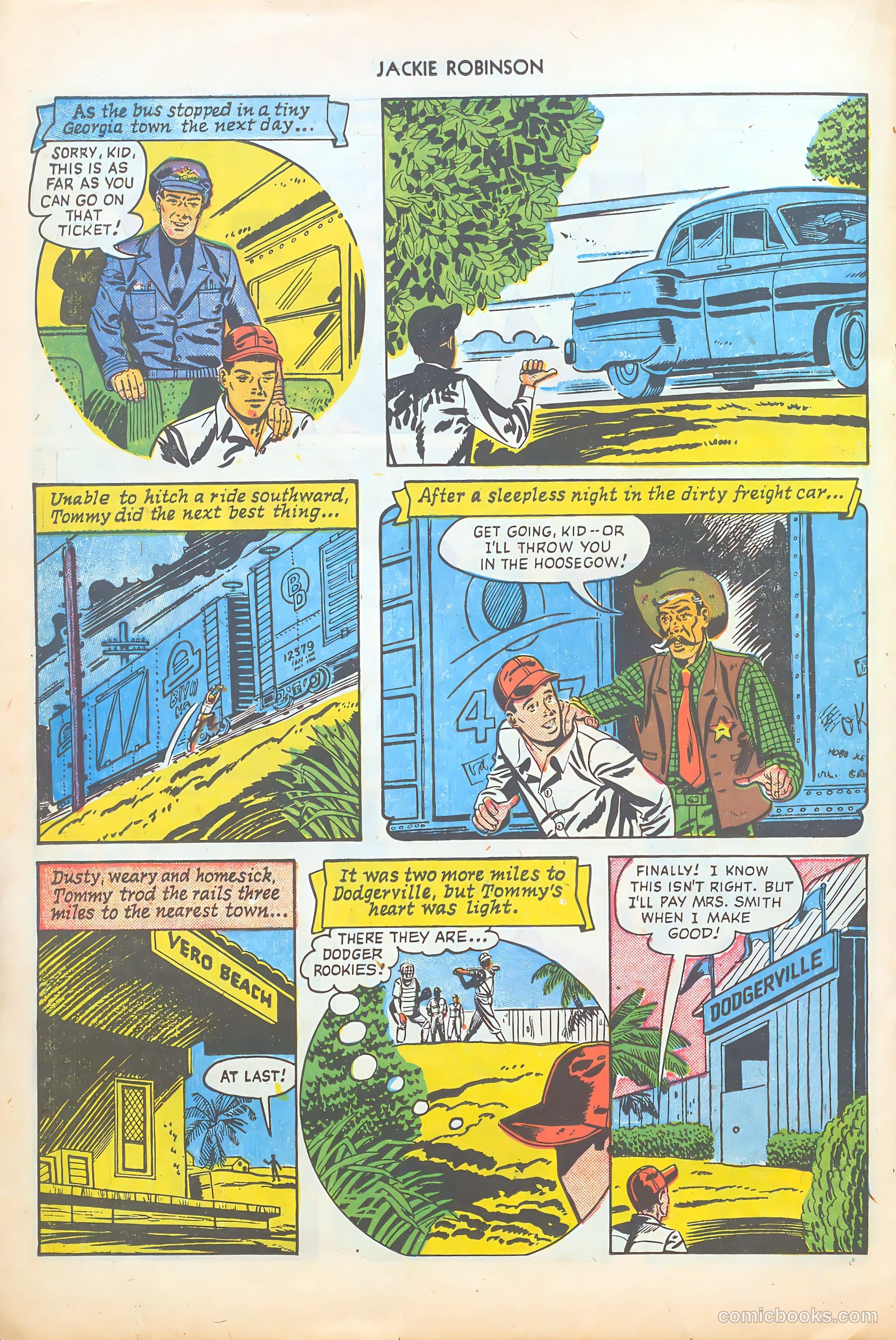 Jackie Robinson #5 (1951) — page 22 of 36
