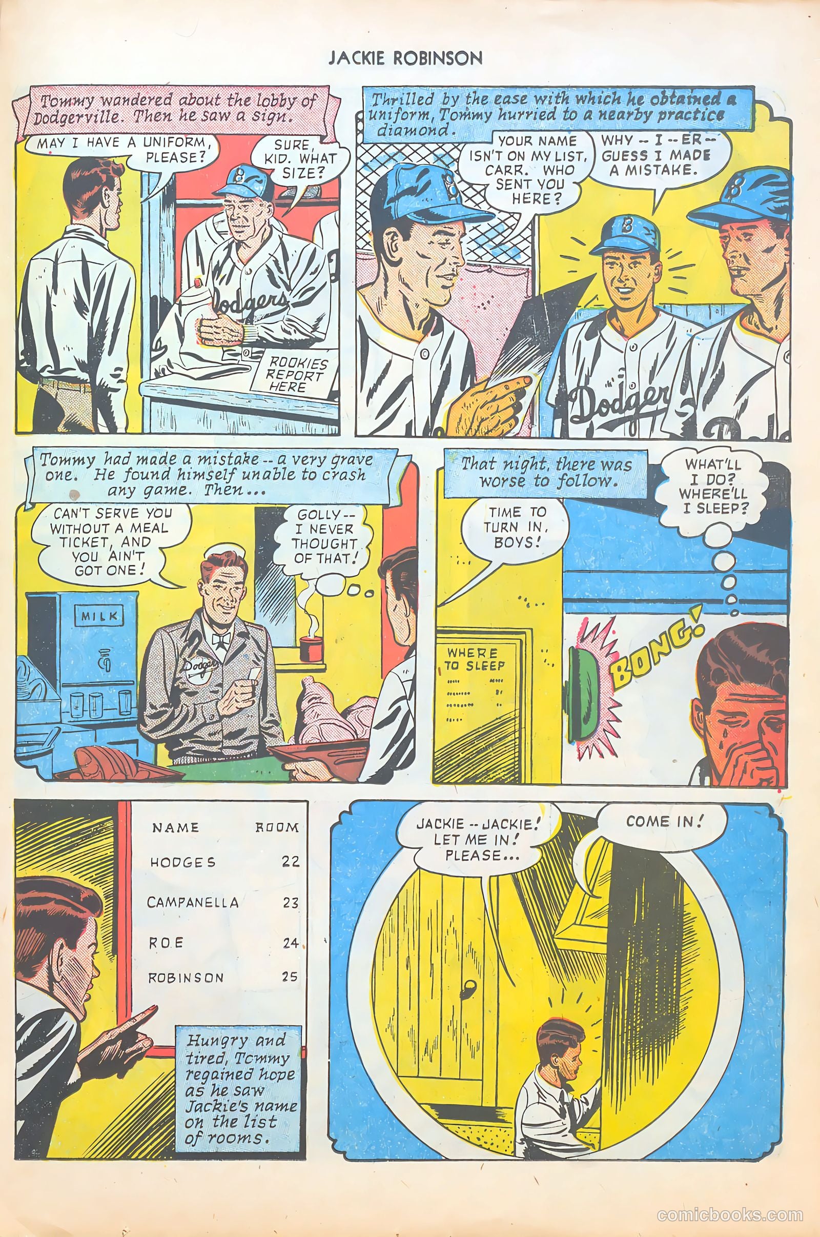 Jackie Robinson #5 (1951) — page 23 of 36