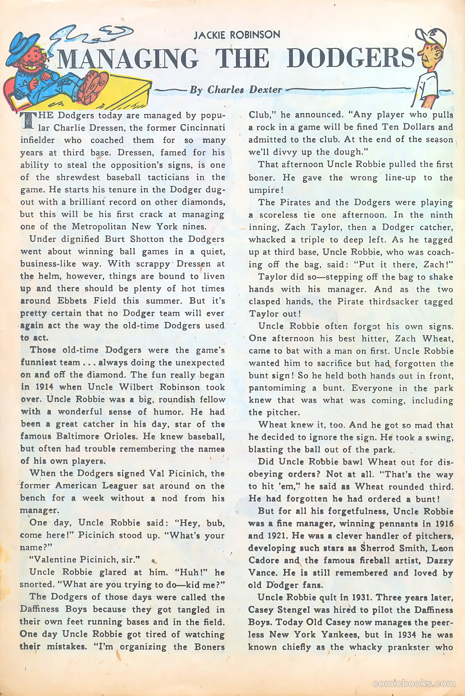 Jackie Robinson #5 (1951) — page 26 of 36