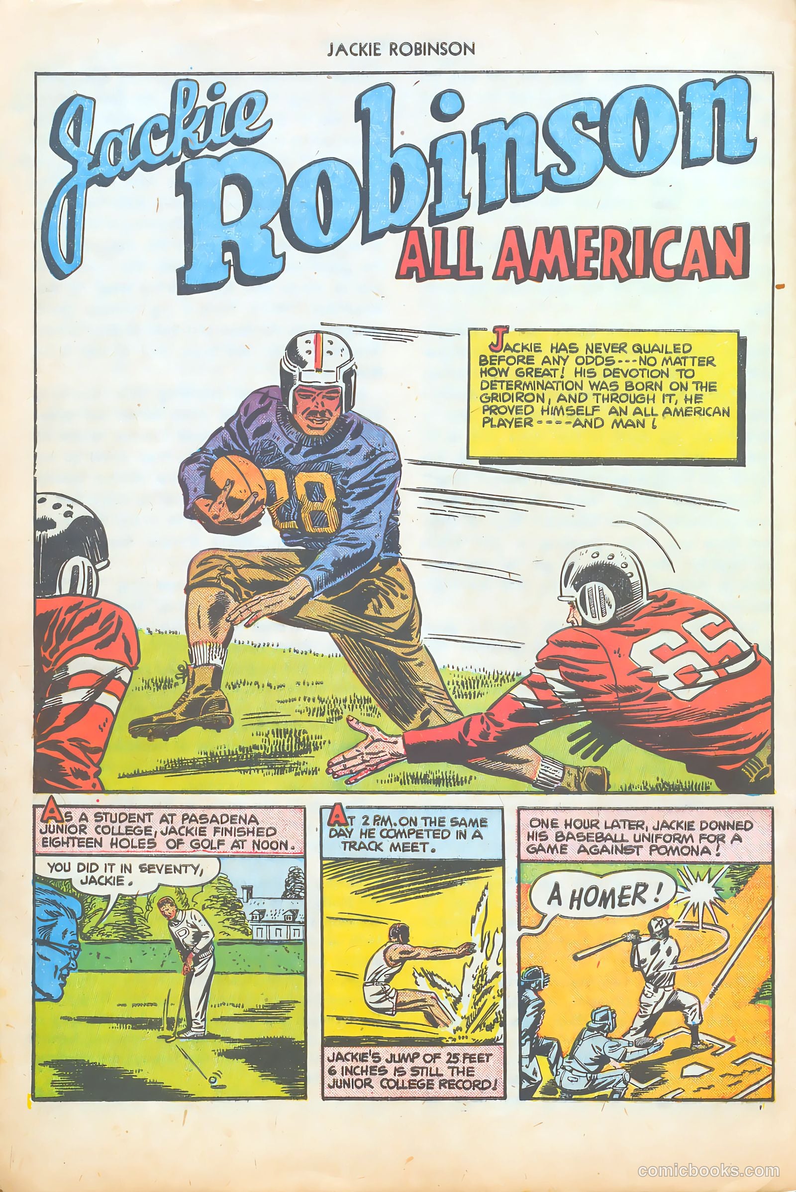 Jackie Robinson #5 (1951) — page 28 of 36