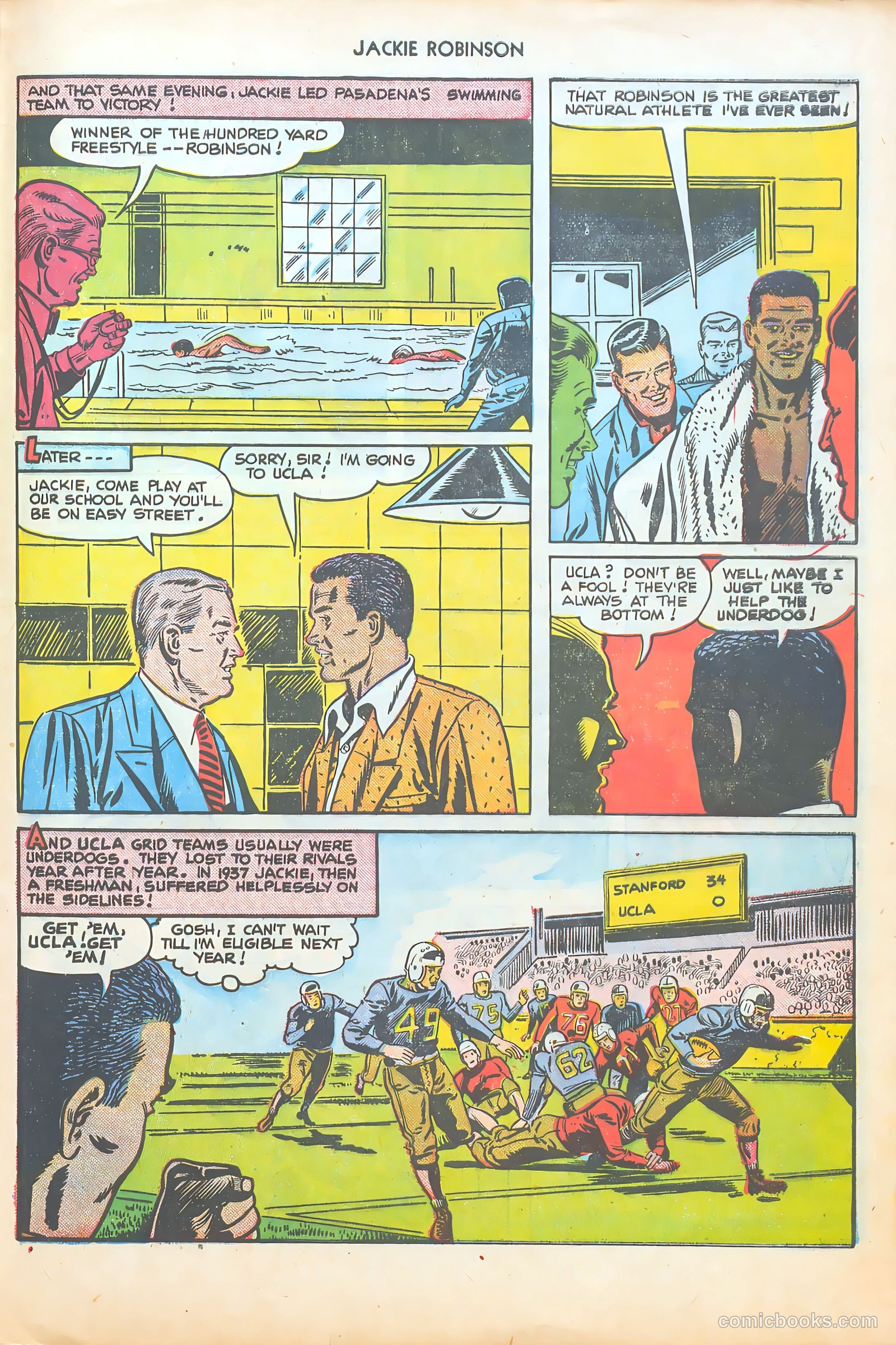 Jackie Robinson #5 (1951) — page 29 of 36
