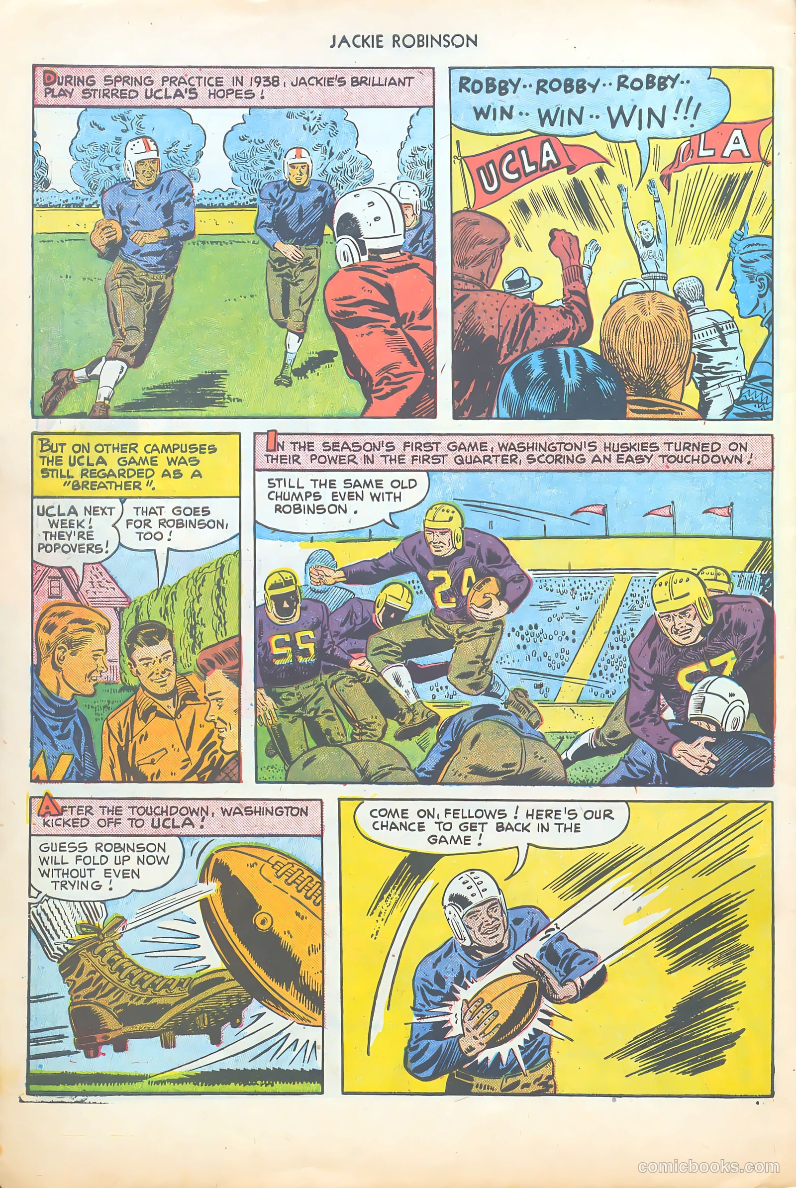 Jackie Robinson #5 (1951) — page 30 of 36