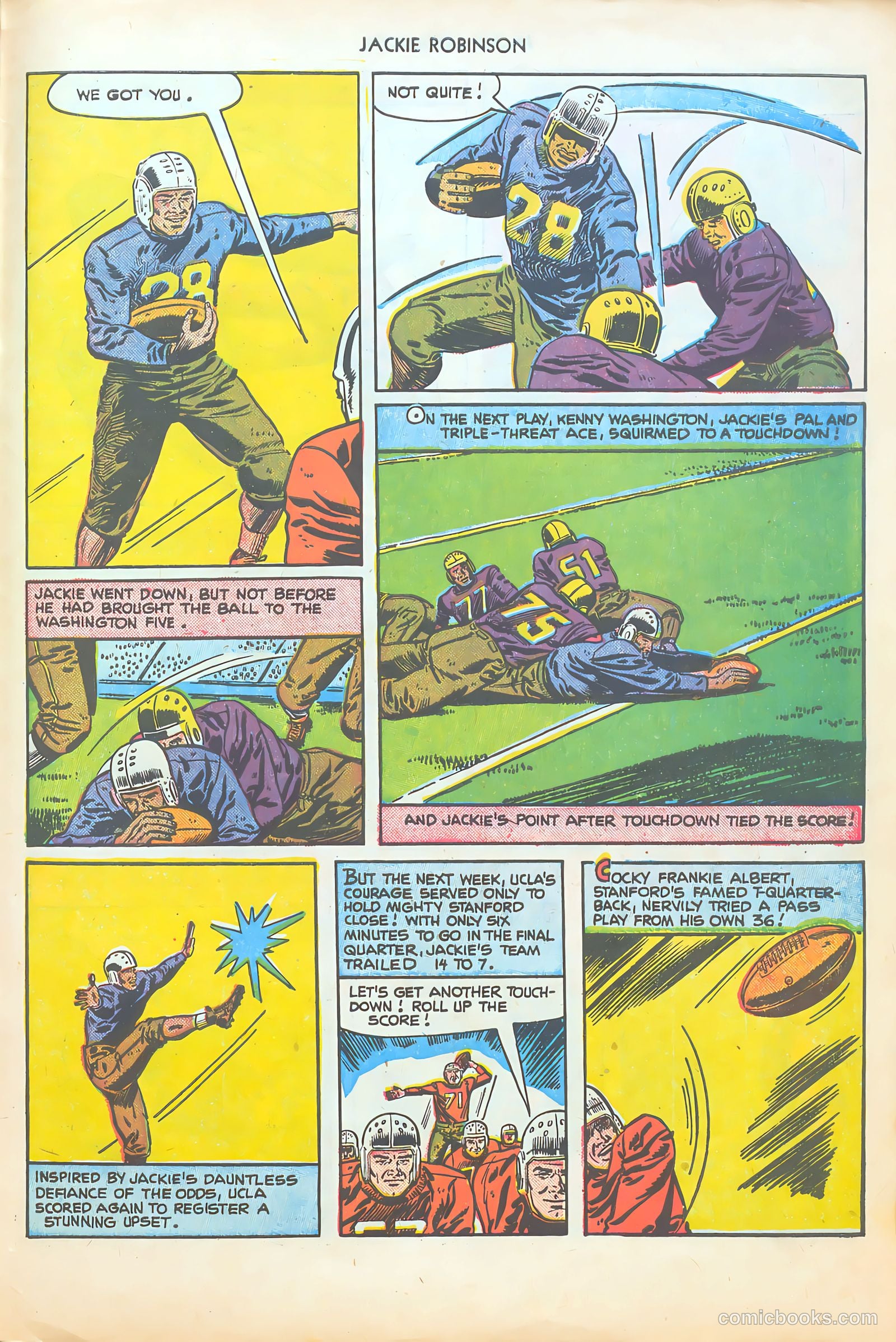 Jackie Robinson #5 (1951) — page 31 of 36