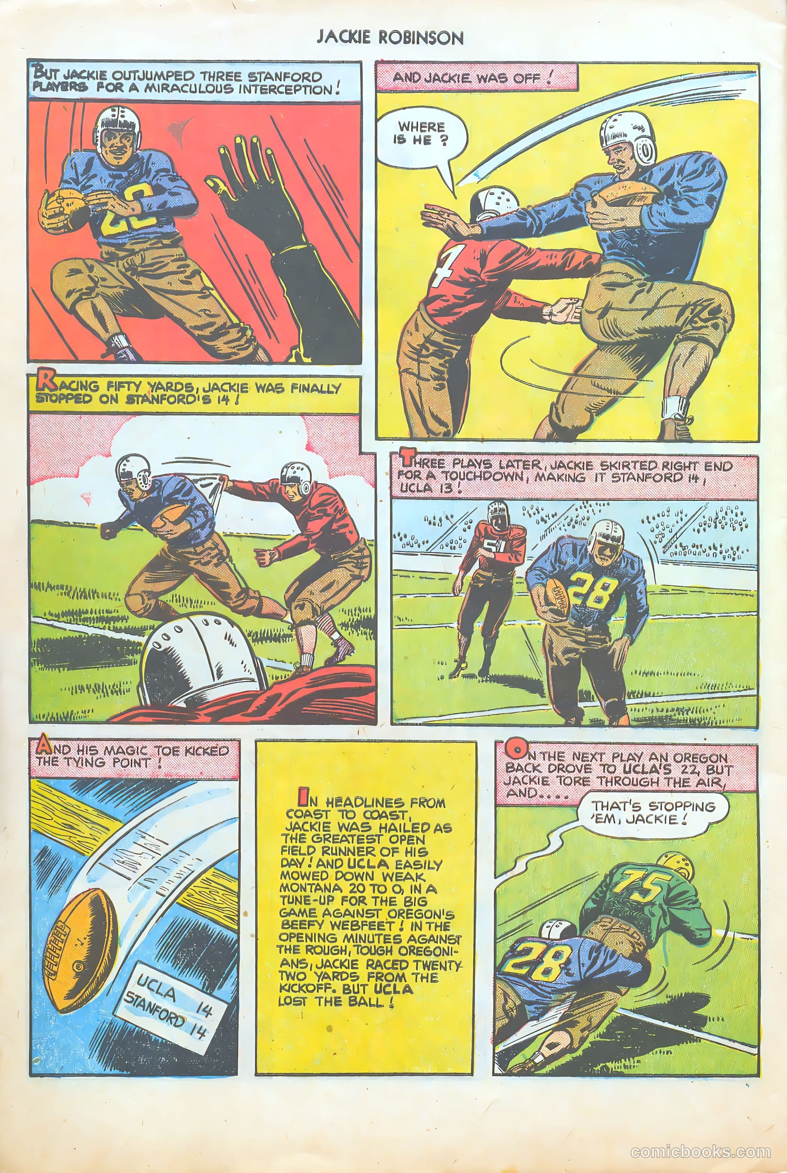 Jackie Robinson #5 (1951) — page 32 of 36