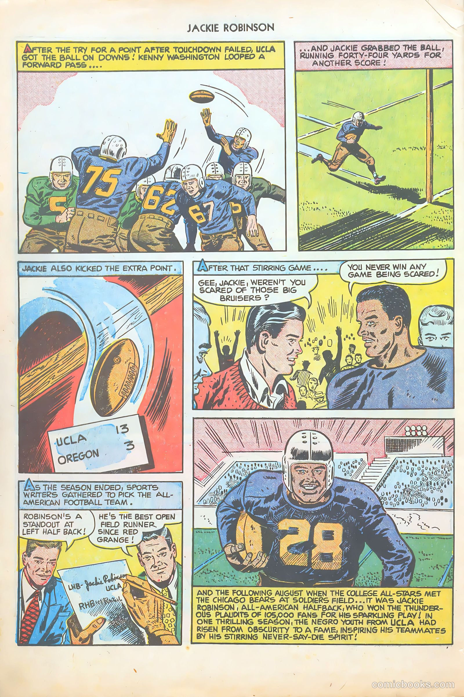 Jackie Robinson #5 (1951) — page 34 of 36