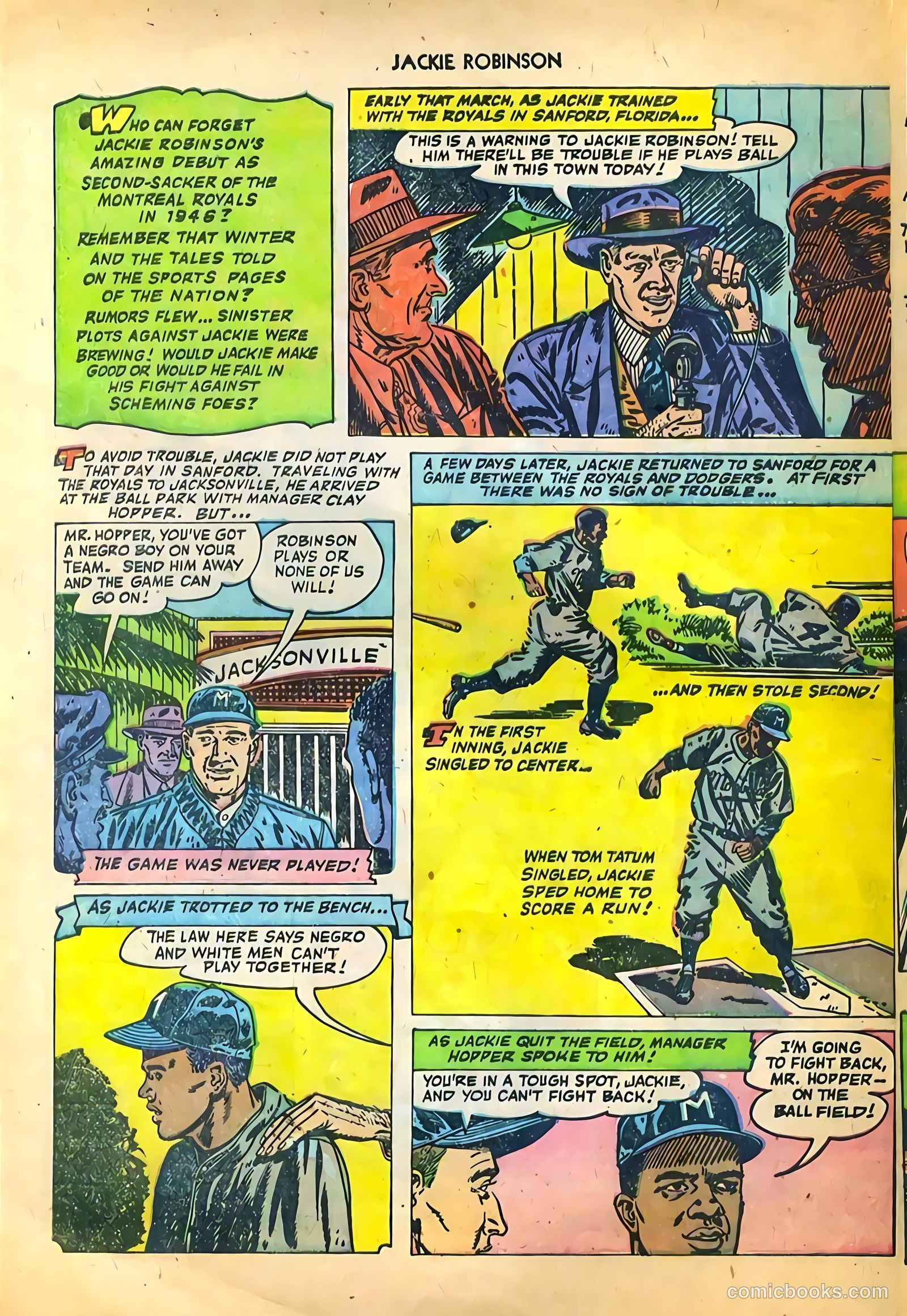 Jackie Robinson #6 (1952) — page 5 of 36