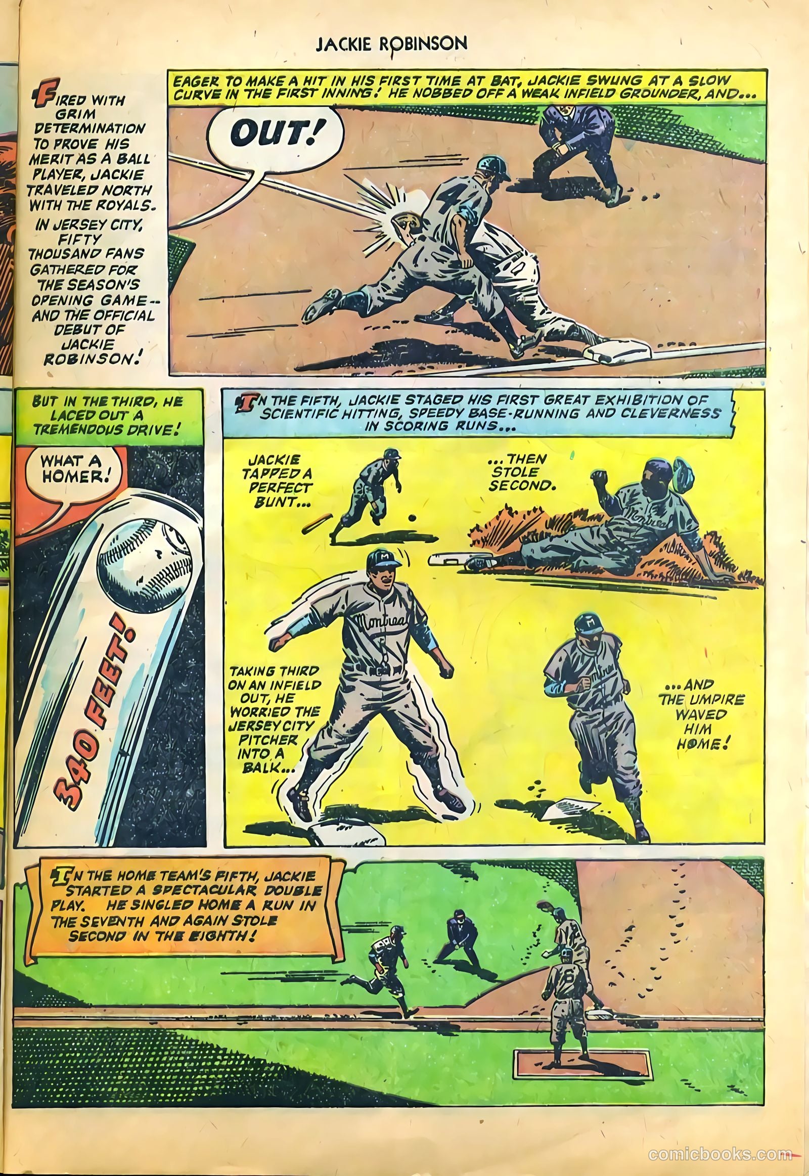 Jackie Robinson #6 (1952) — page 6 of 36