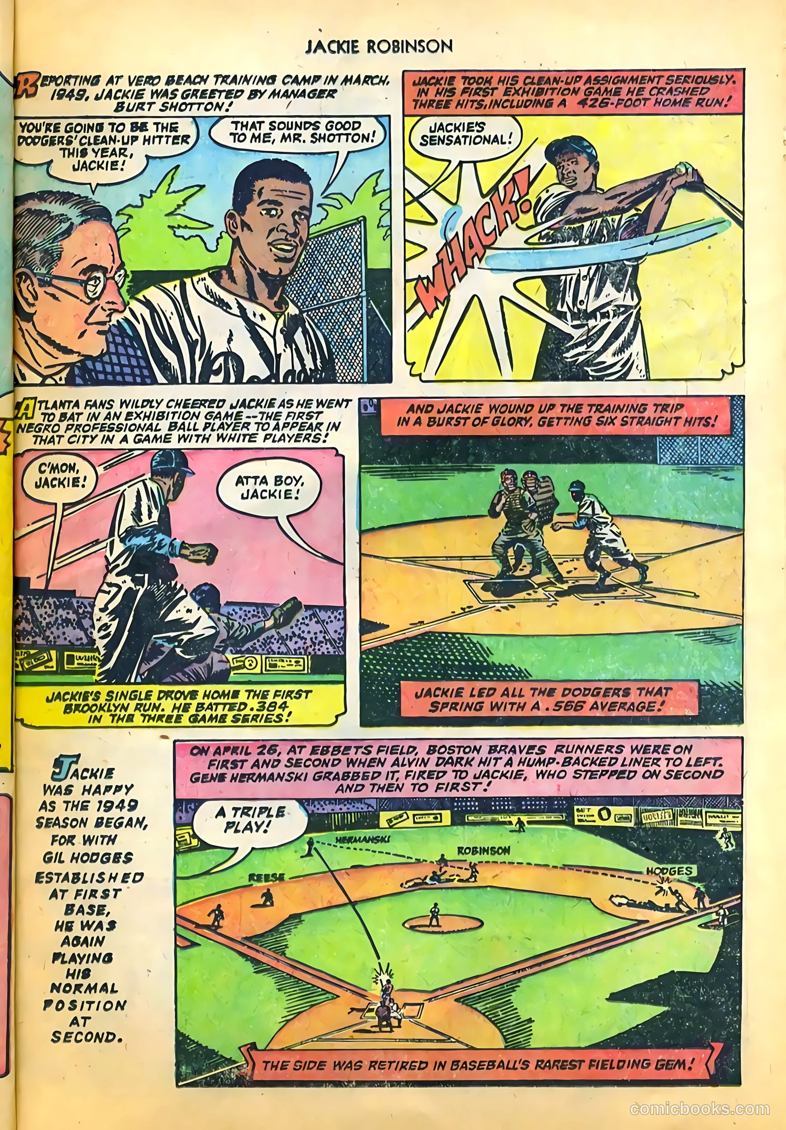 Jackie Robinson #6 (1952) — page 12 of 36