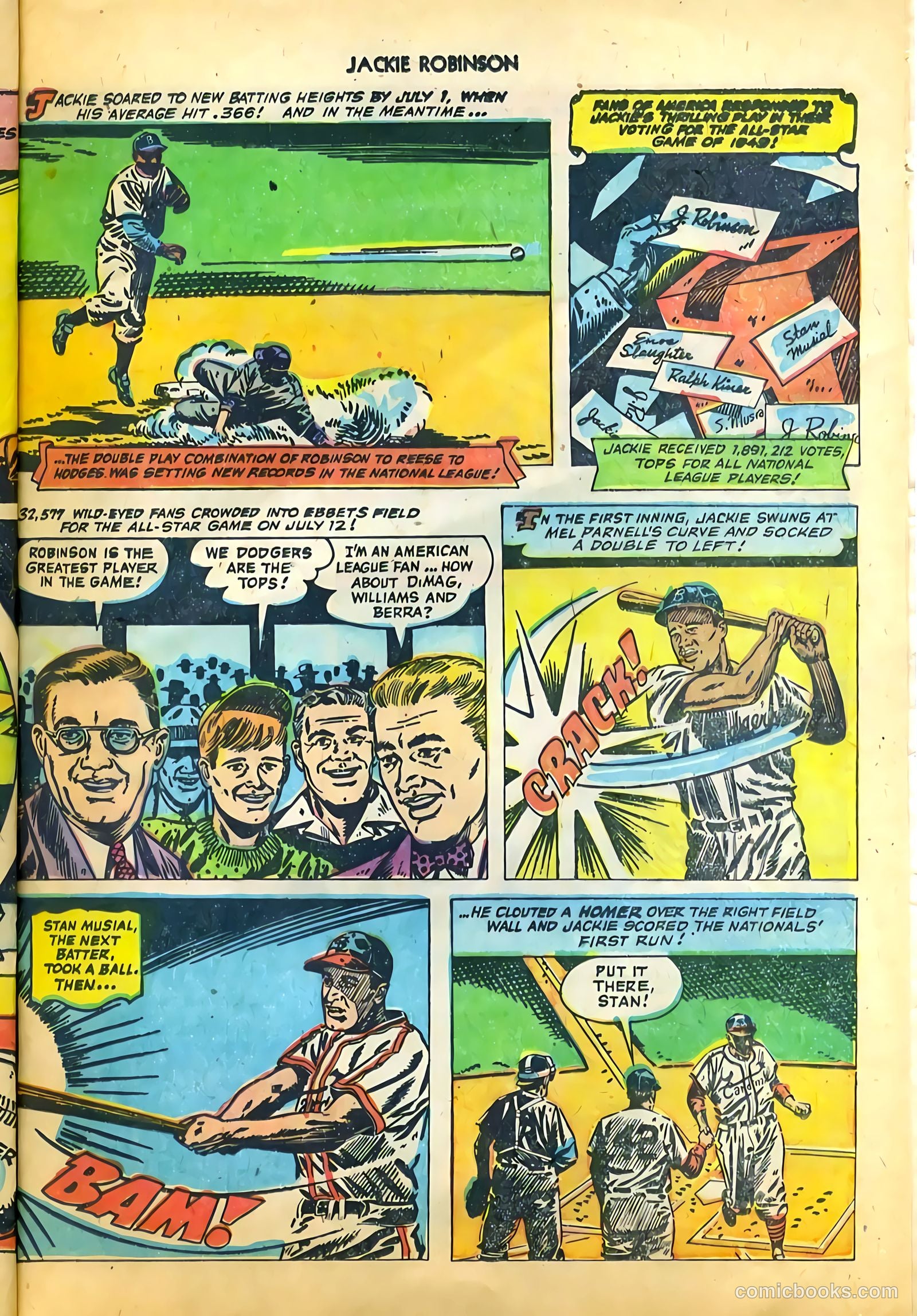 Jackie Robinson #6 (1952) — page 14 of 36