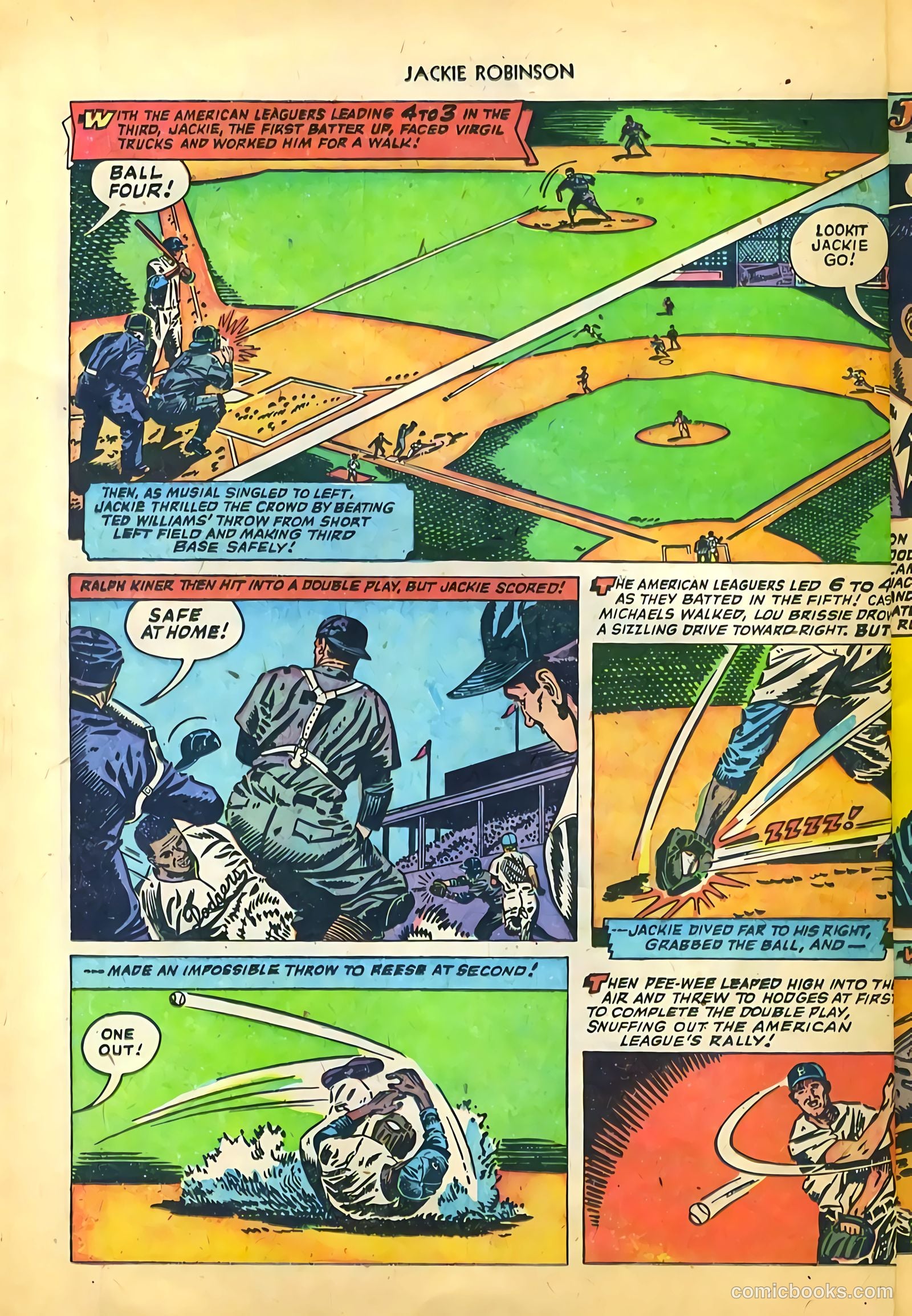 Jackie Robinson #6 (1952) — page 15 of 36