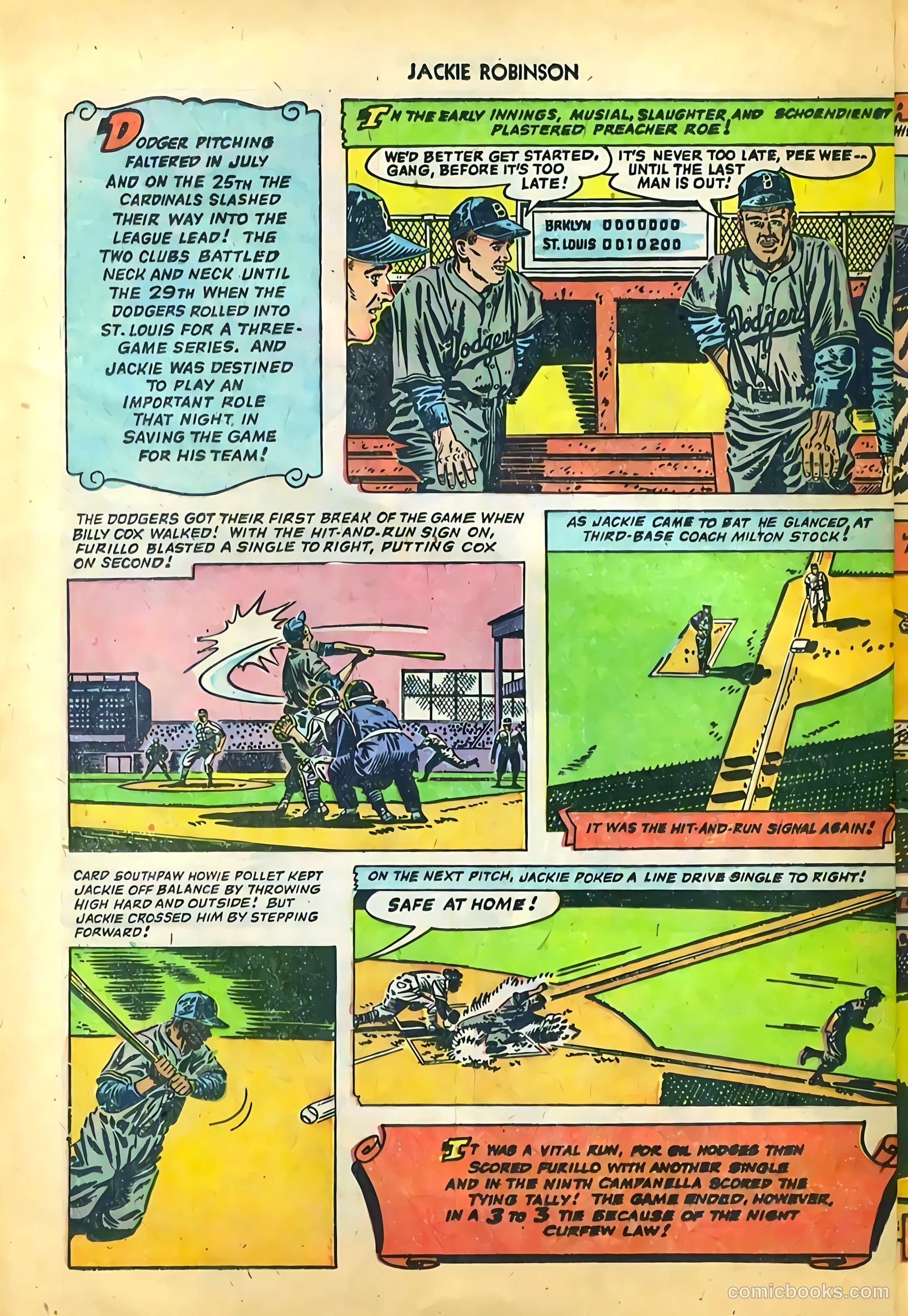 Jackie Robinson #6 (1952) — page 17 of 36