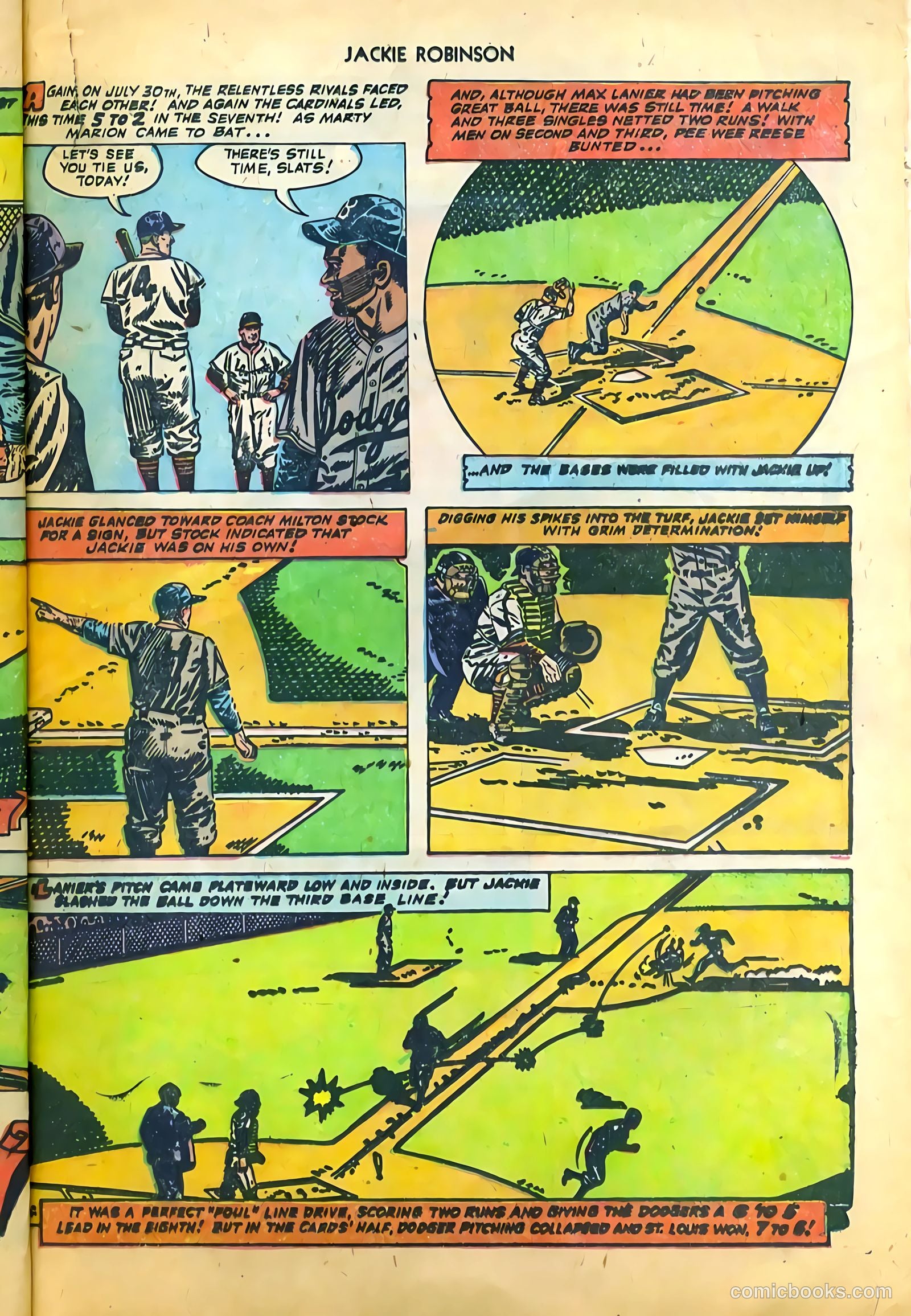 Jackie Robinson #6 (1952) — page 18 of 36