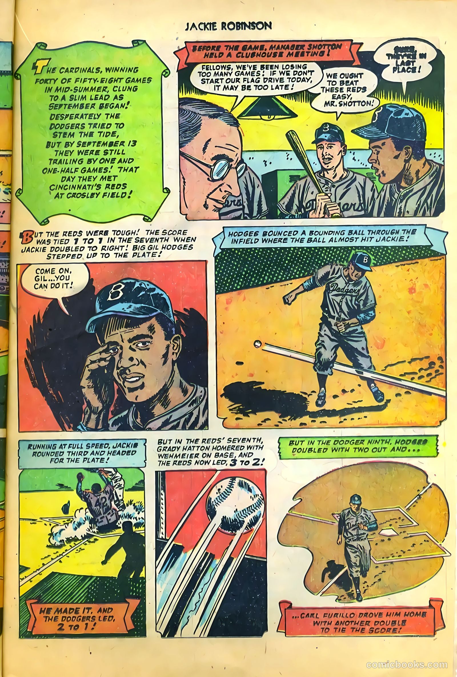 Jackie Robinson #6 (1952) — page 20 of 36