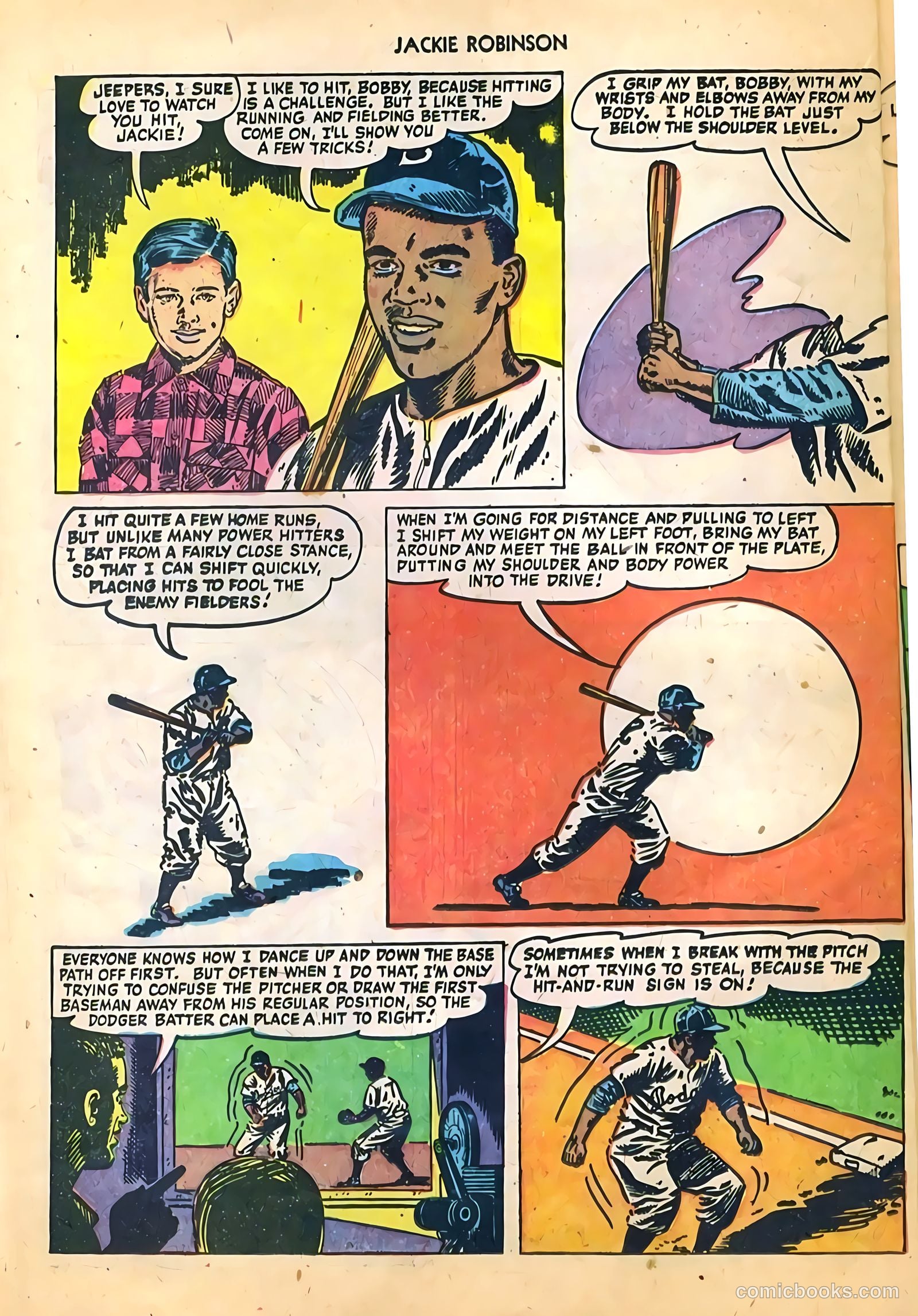 Jackie Robinson #6 (1952) — page 23 of 36