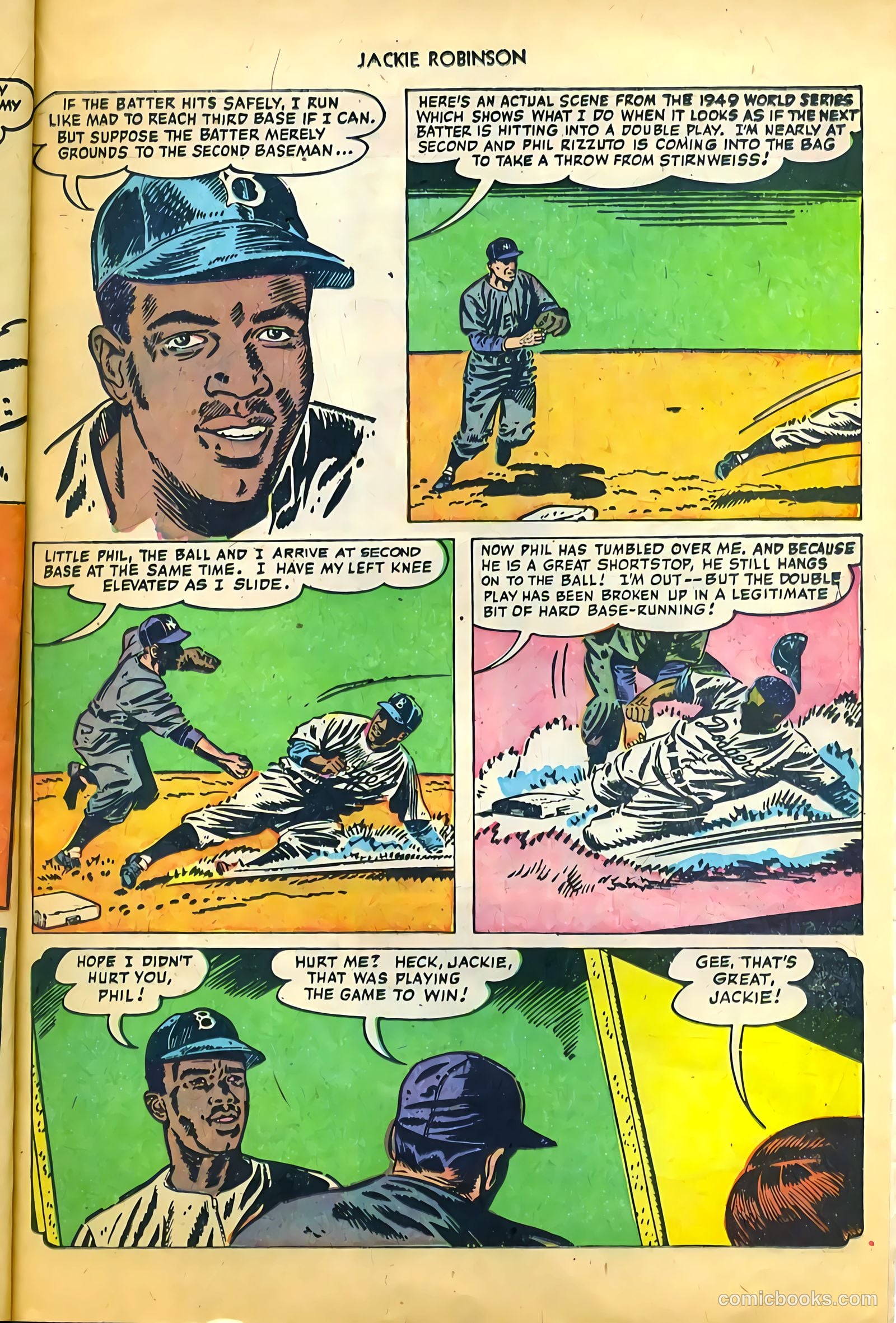 Jackie Robinson #6 (1952) — page 24 of 36