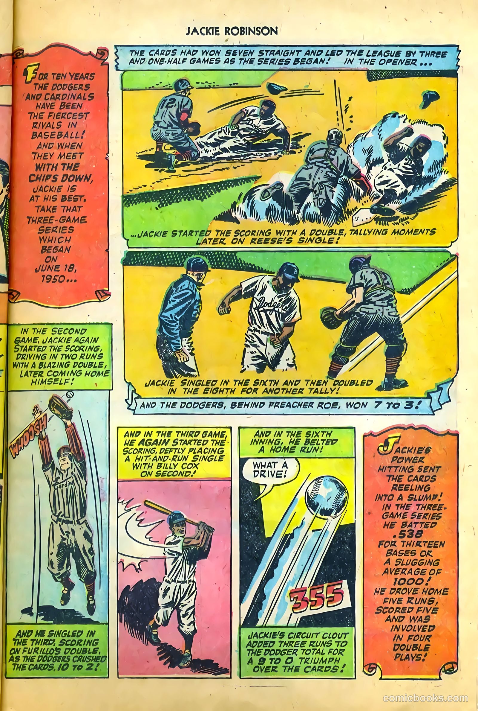Jackie Robinson #6 (1952) — page 26 of 36