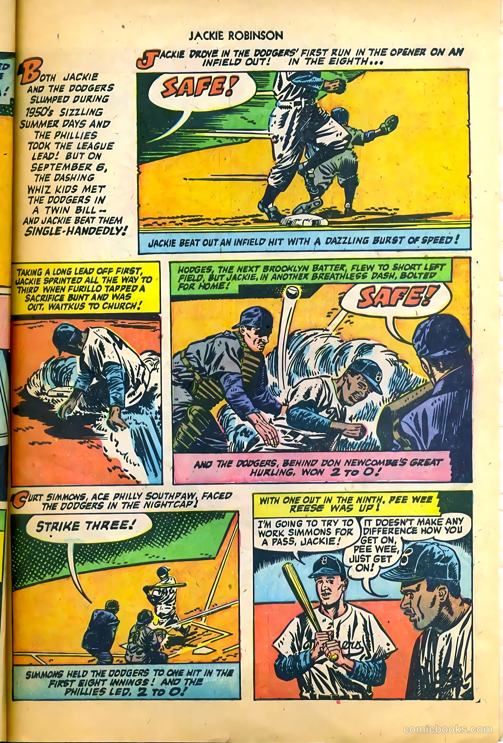 Jackie Robinson #6 (1952) — page 28 of 36