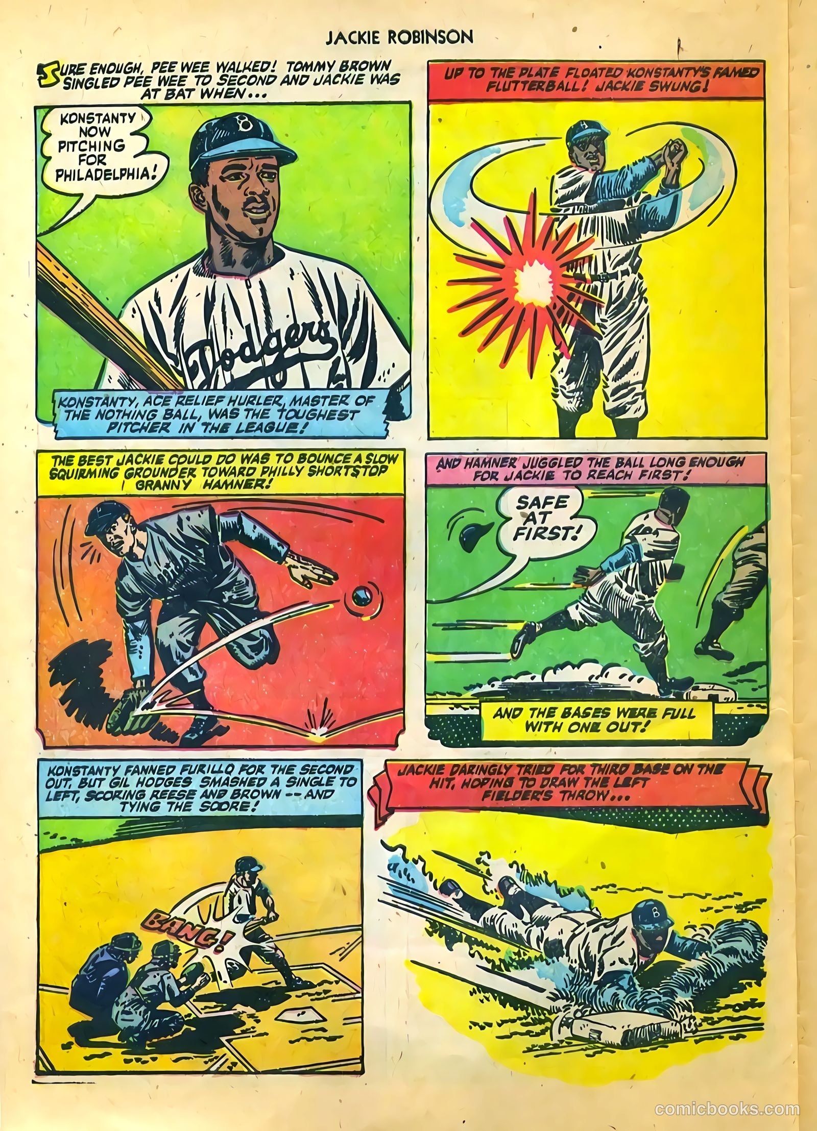 Jackie Robinson #6 (1952) — page 29 of 36