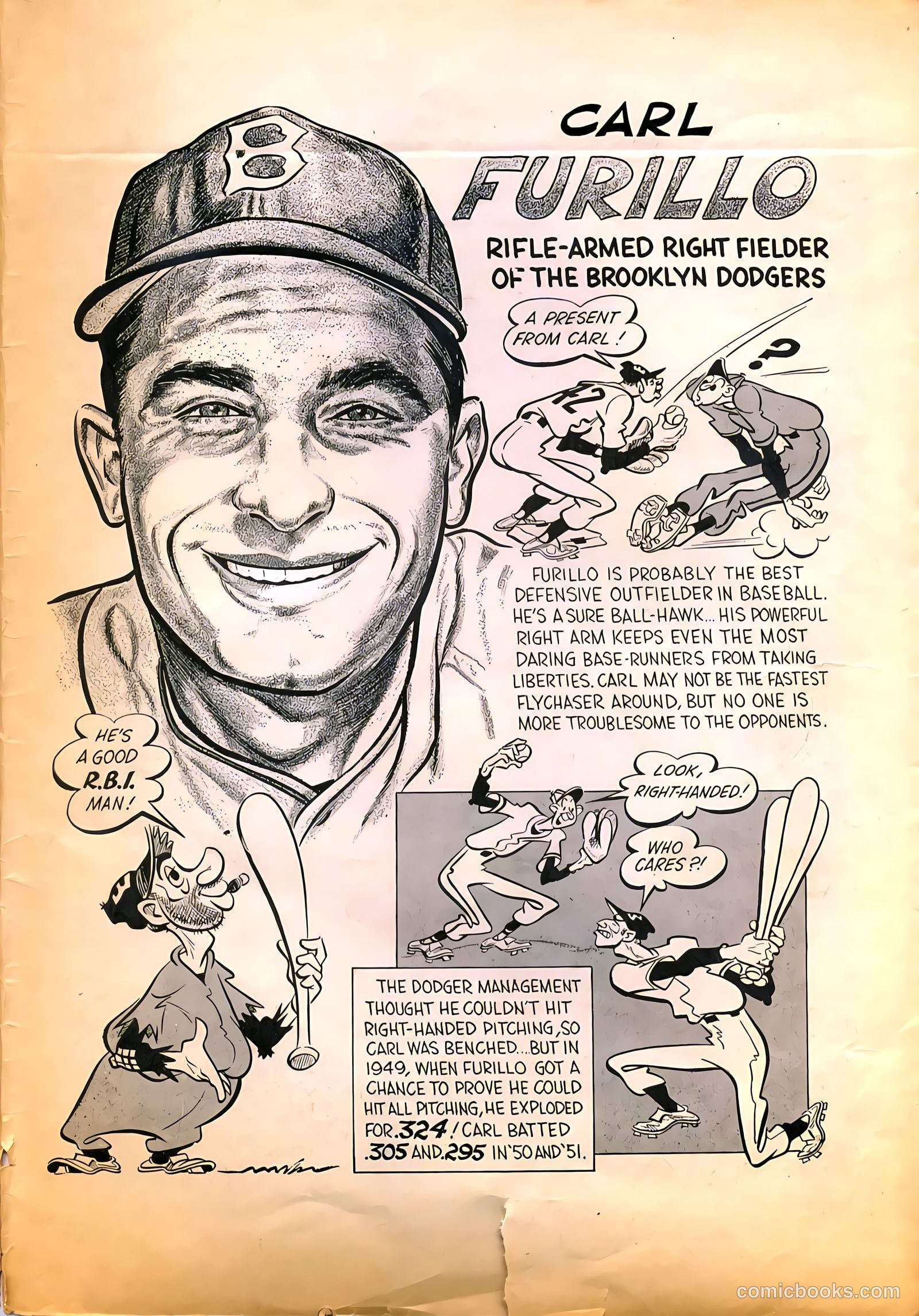 Jackie Robinson #6 (1952) — page 36 of 36