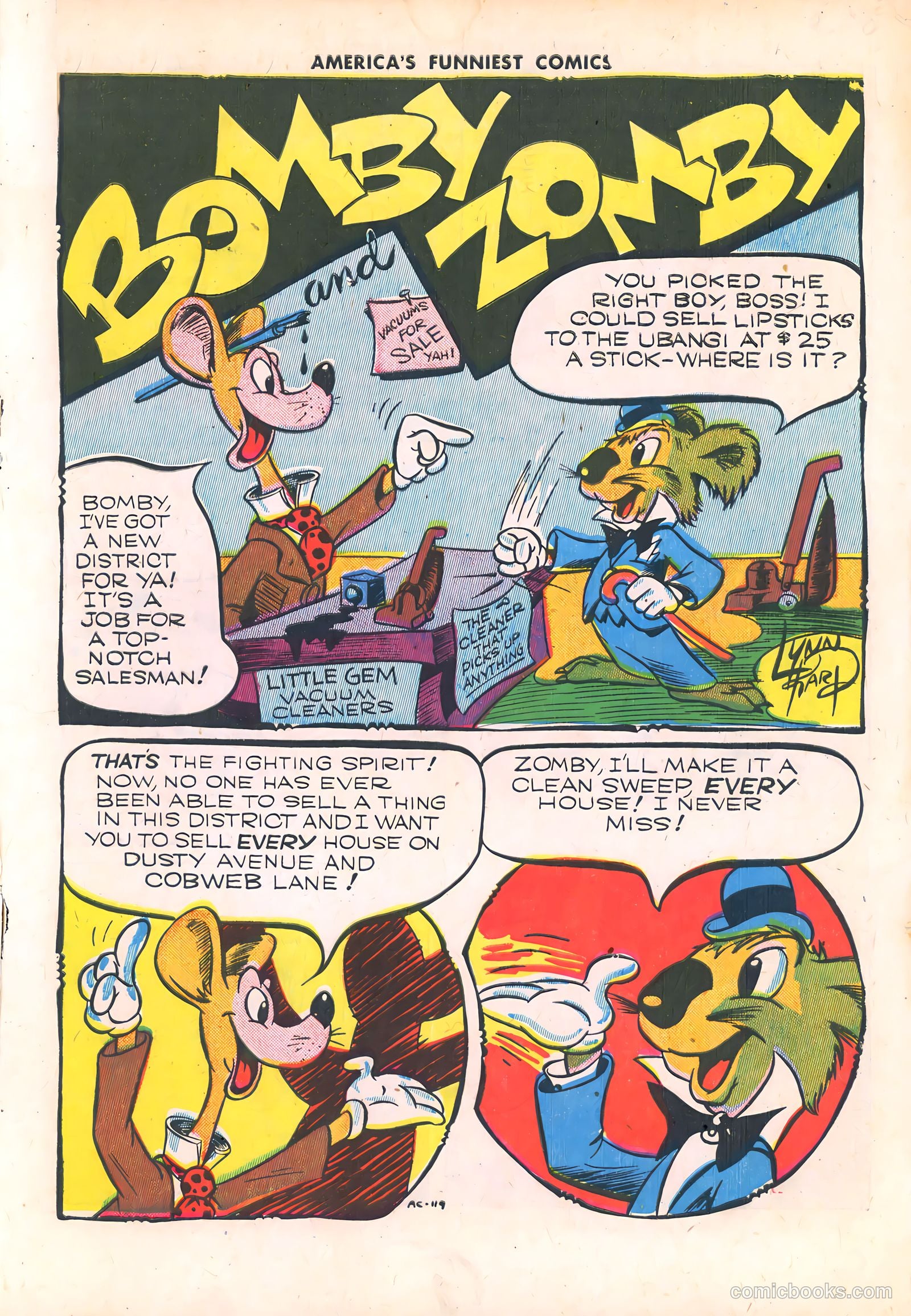 America's Funniest Comics #2 (1944) — page 3 of 84