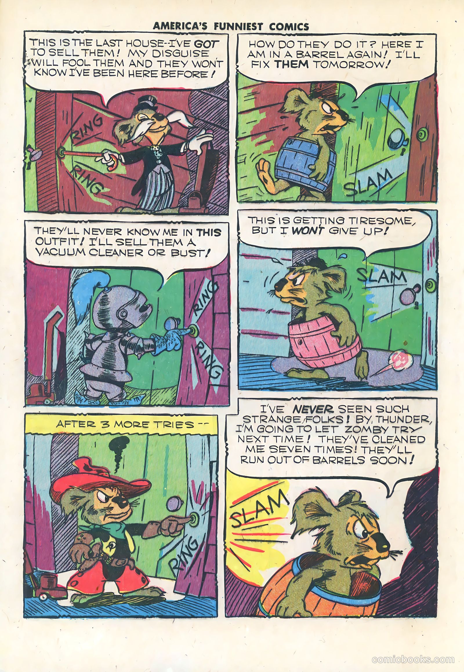 America's Funniest Comics #2 (1944) — page 6 of 84