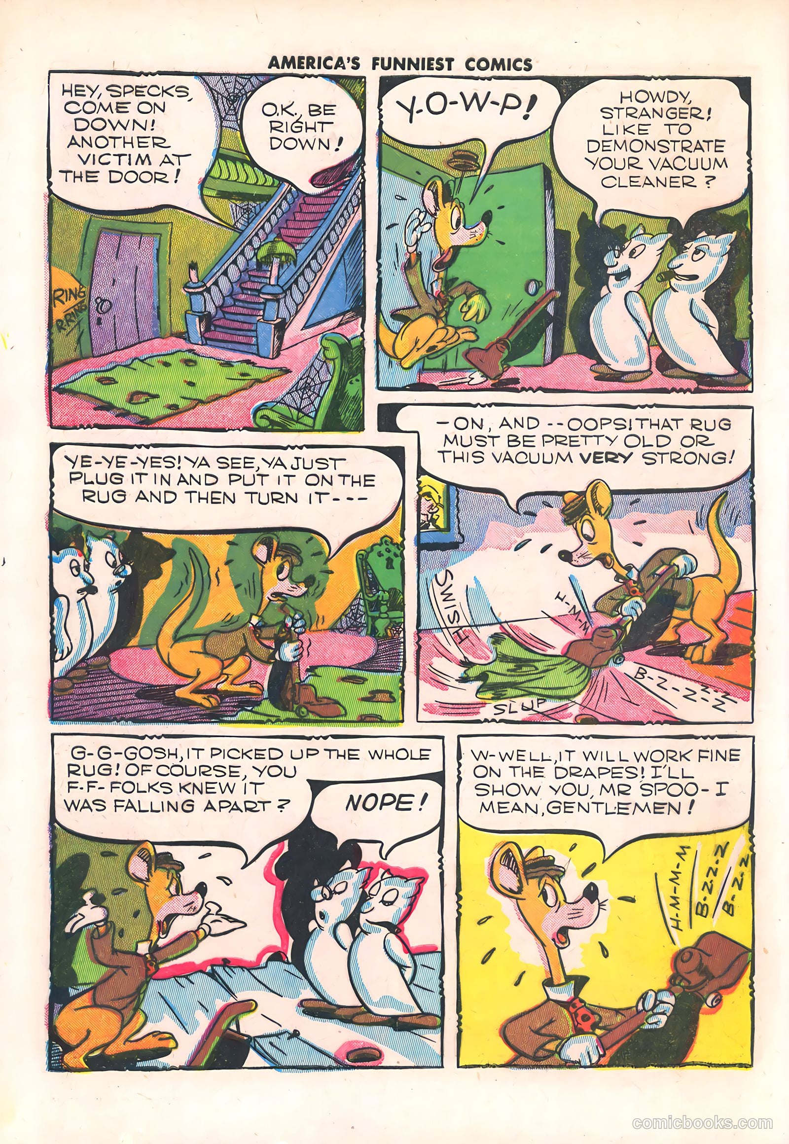 America's Funniest Comics #2 (1944) — page 8 of 84