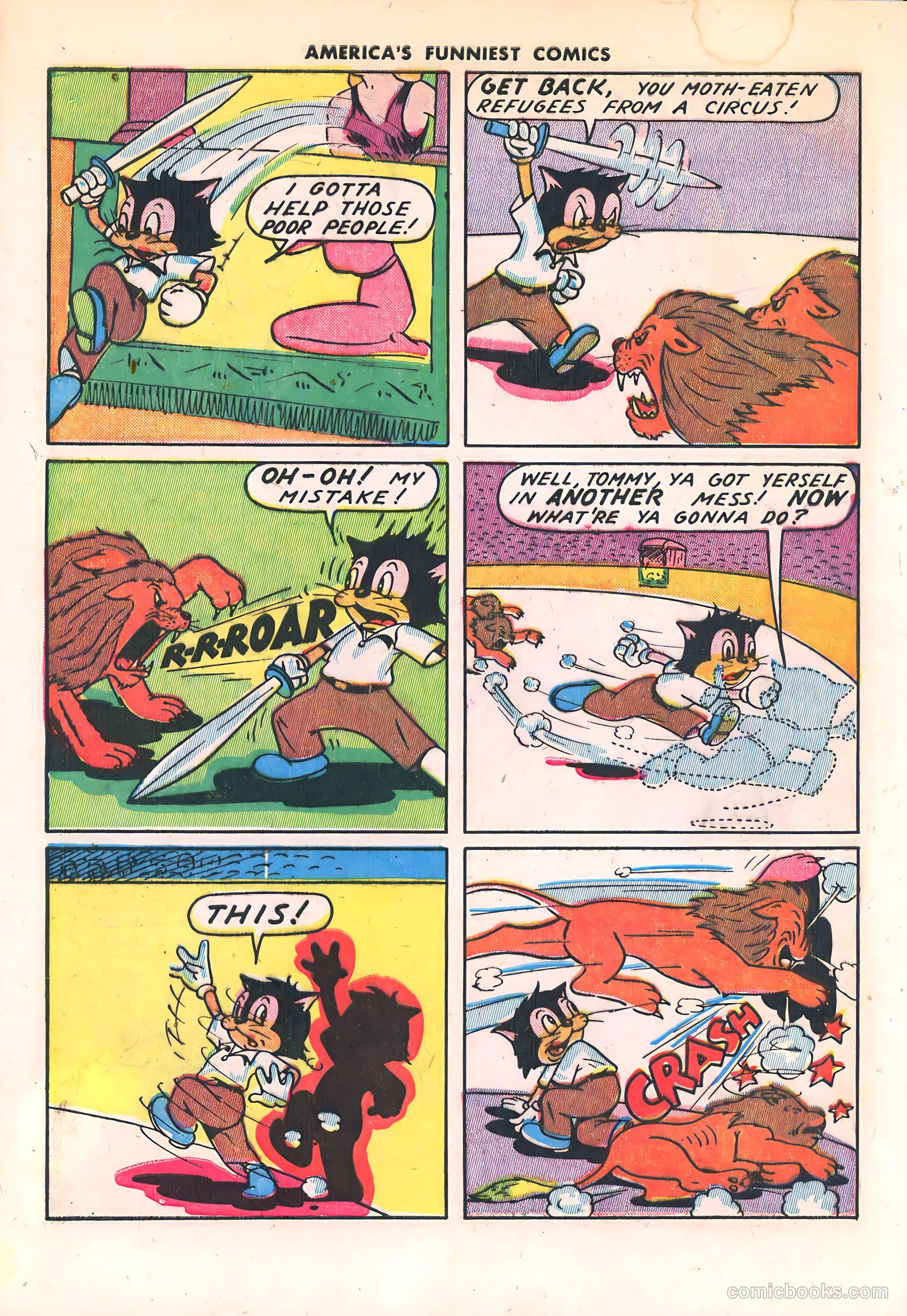 America's Funniest Comics #2 (1944) — page 14 of 84